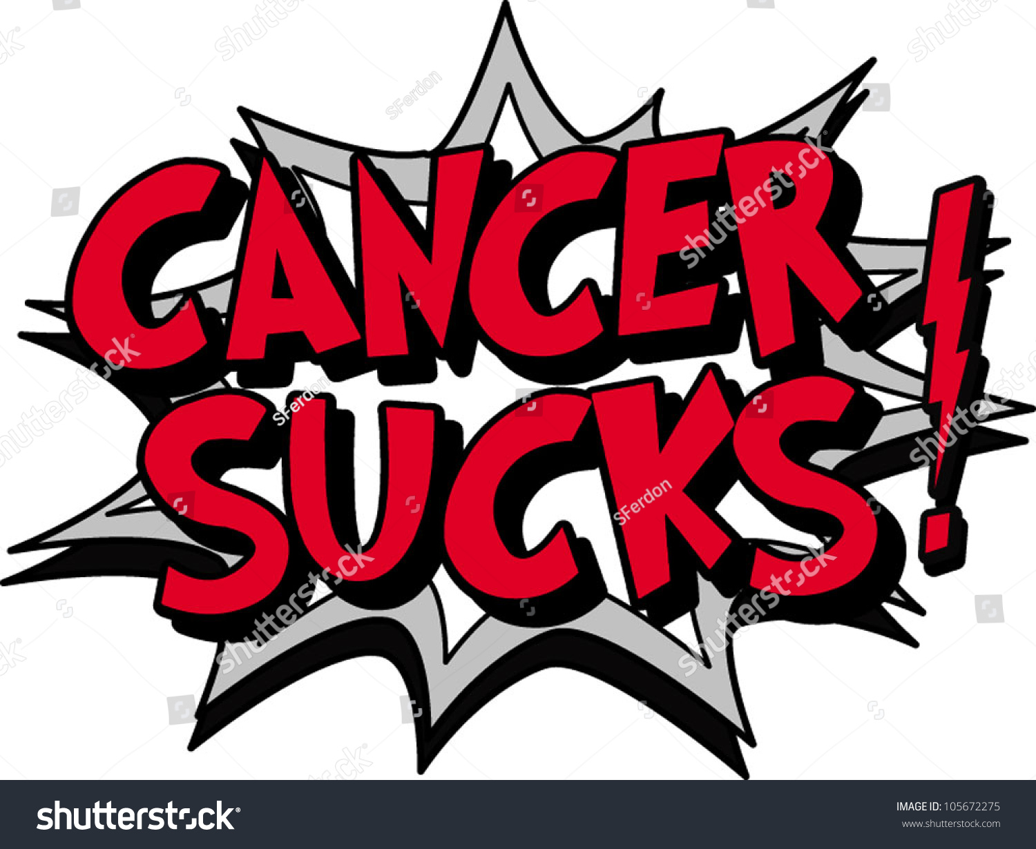 516 Cancer sucks Images, Stock Photos &amp; Vectors | Shutterstock
