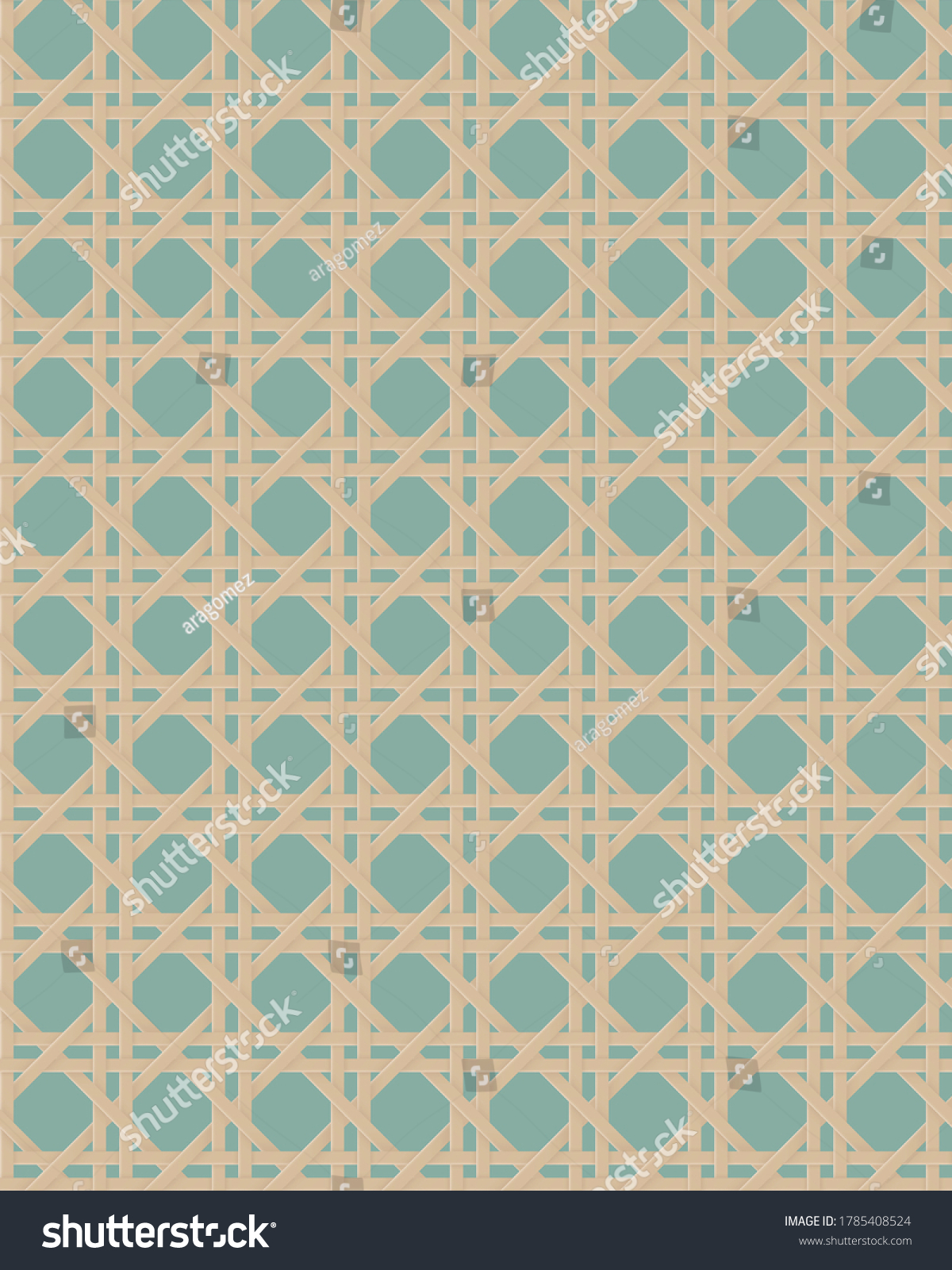 SVG of Cane webbing illustration vector seamless pattern svg