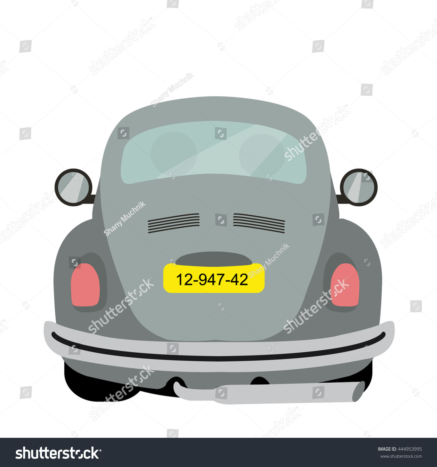 Car Stock Vector 444953995 - Shutterstock