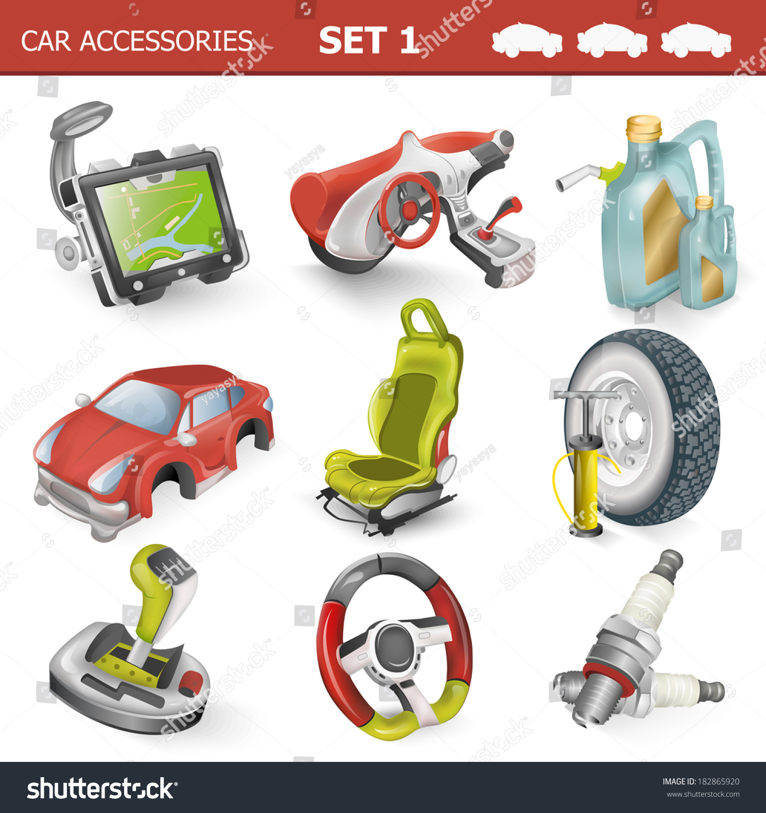 SVG of Car accessories                                svg