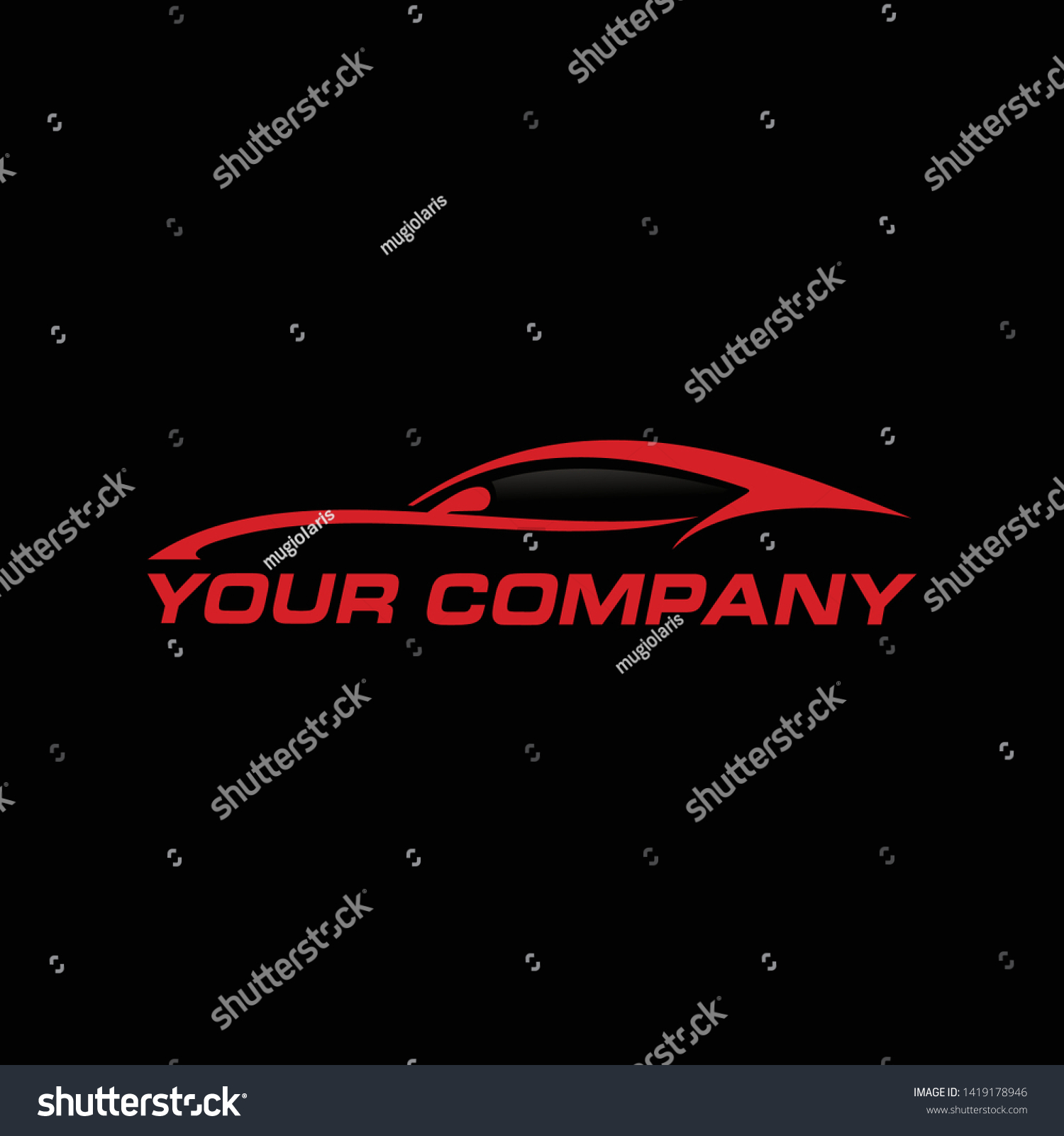 Car Automotive Logo Vector Illustration Stock Vector (Royalty Free ...