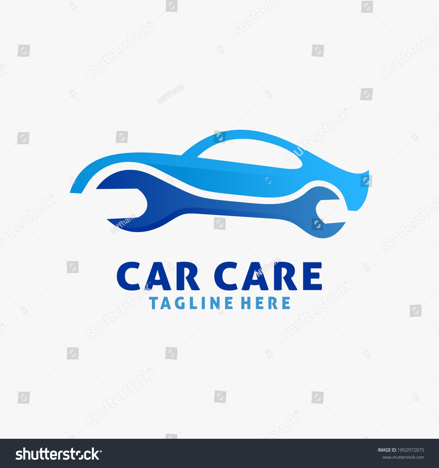 Car Care Logo Design Inspiration Stock Vector (Royalty Free) 1892972875 ...