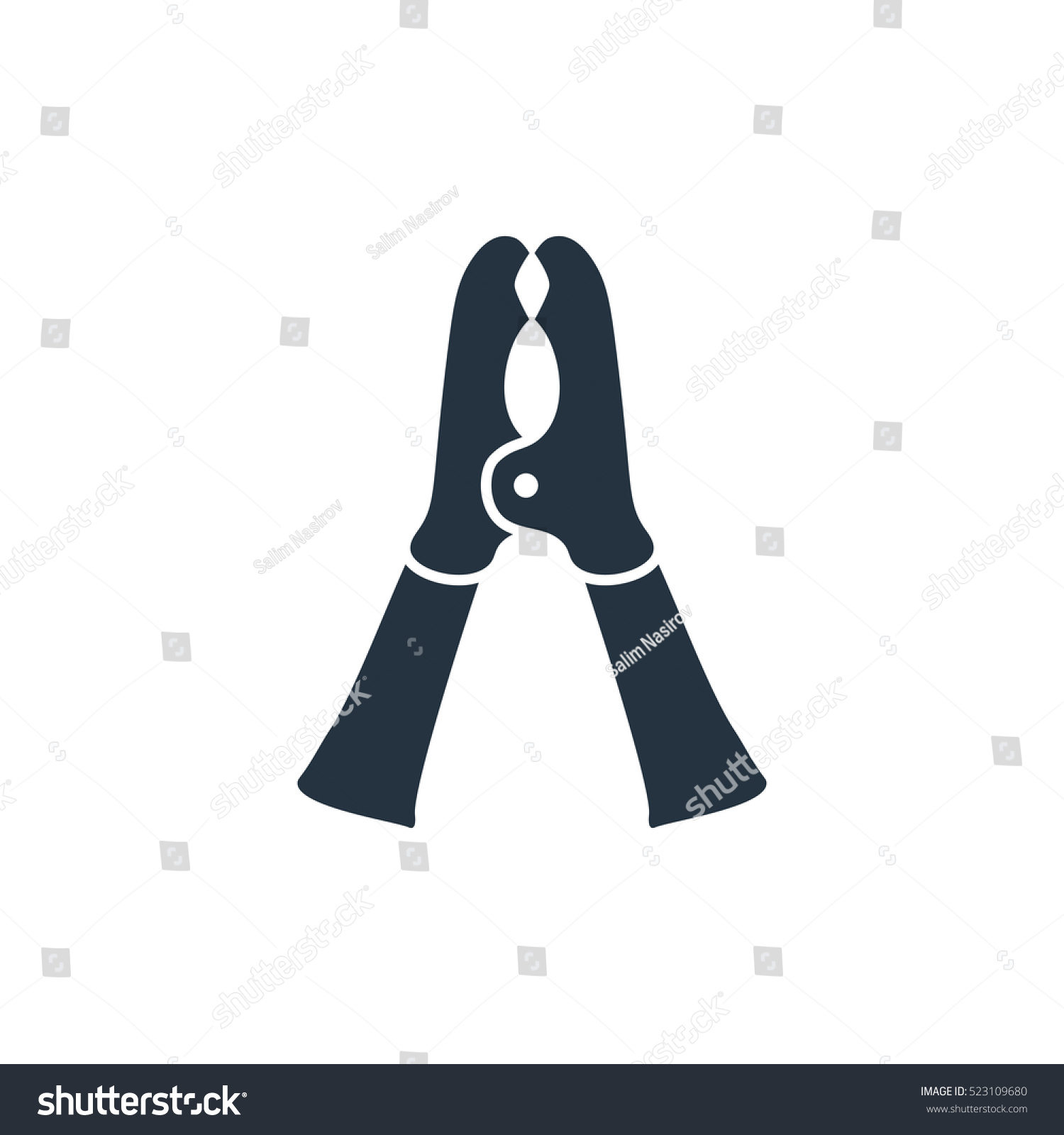 SVG of car jumper, isolated icon on white background, auto service, car repair svg
