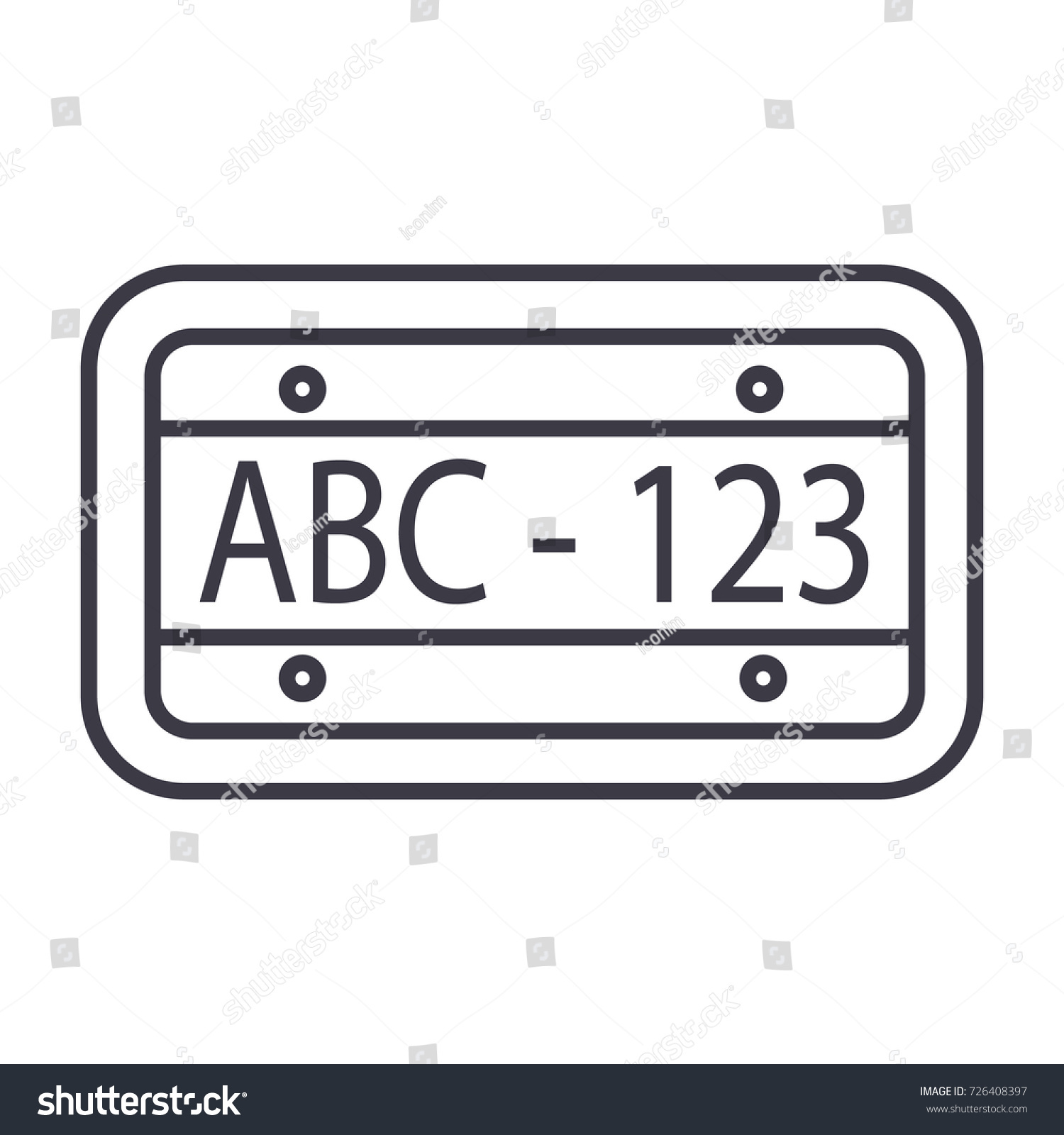 car number icon