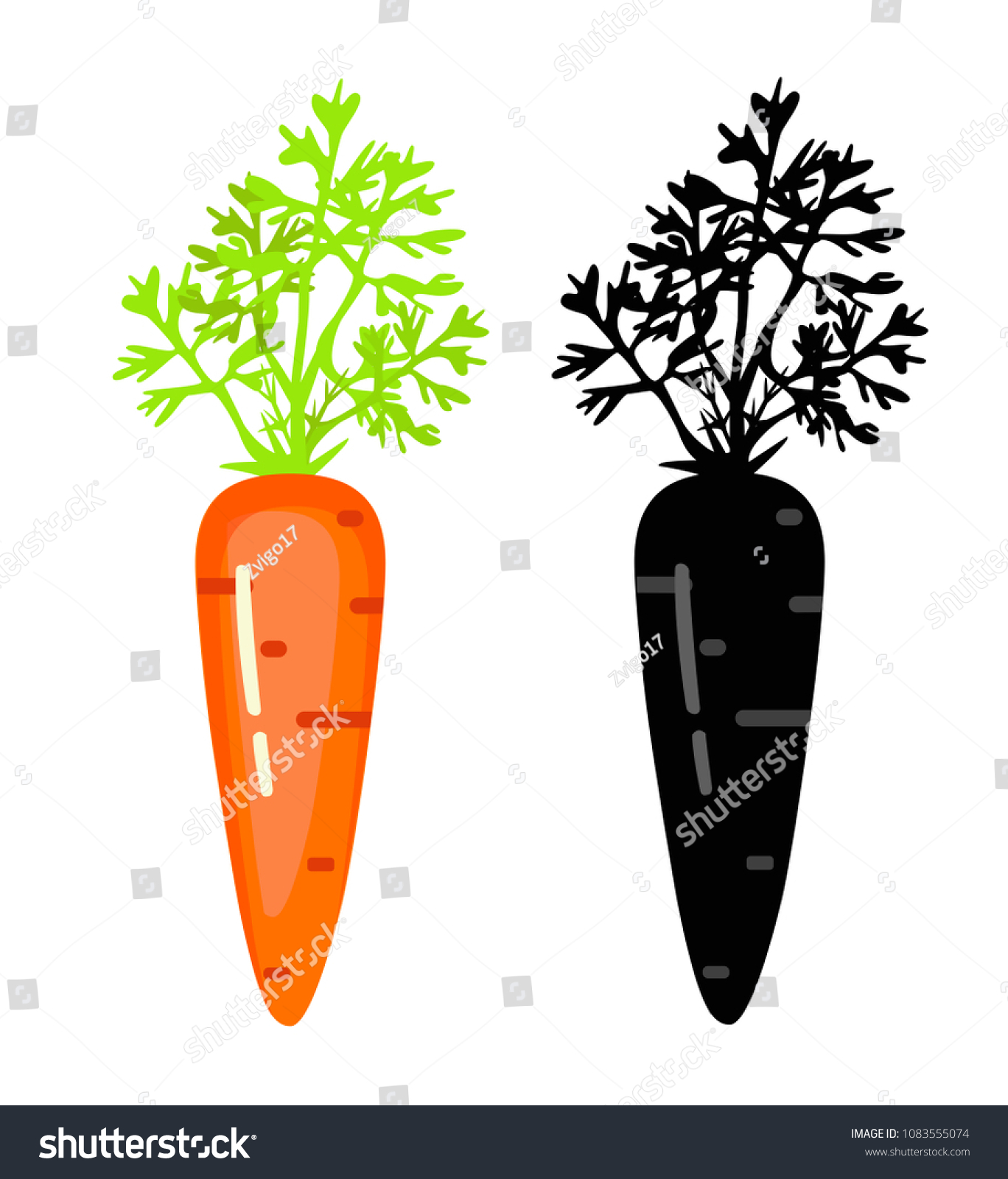 carrot icon set on transparent background stock vector royalty free 1083555074 https www shutterstock com image vector carrot icon set on transparent background 1083555074