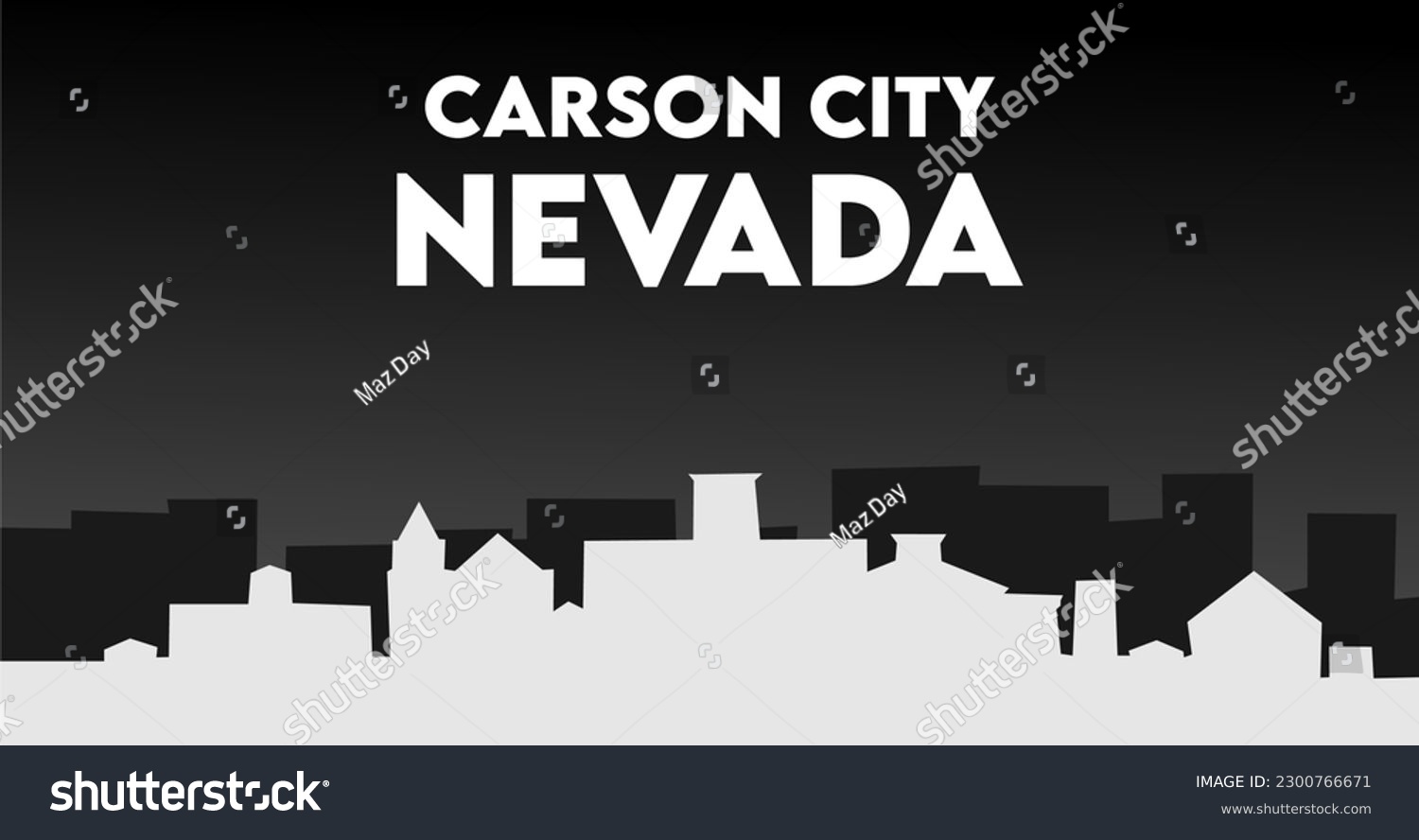 SVG of Carson City Nevada United States svg