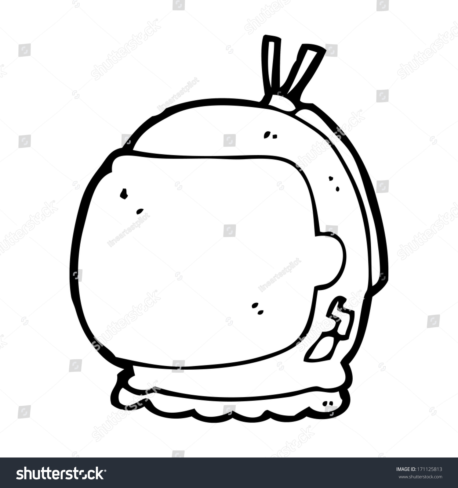 Astronaut Helmet Drawing