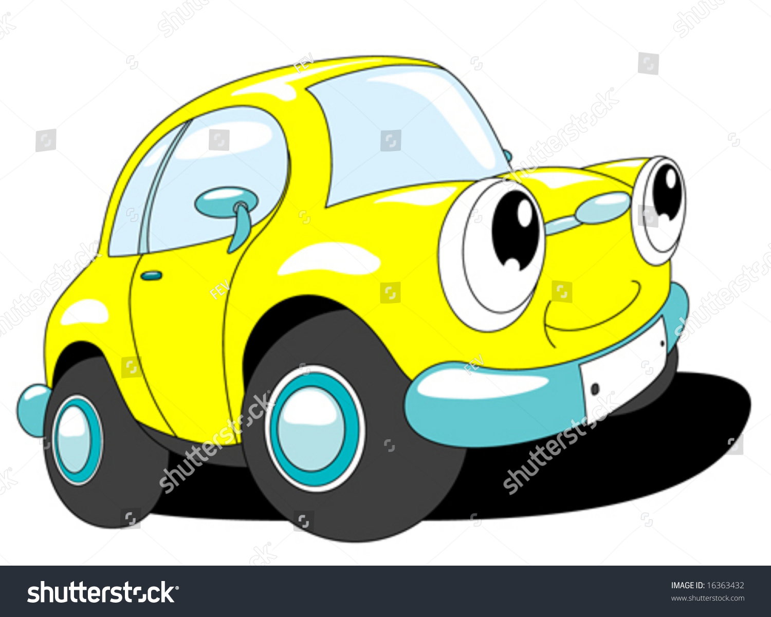 Cartoon Car Stock Vector Illustration 16363432 : Shutterstock