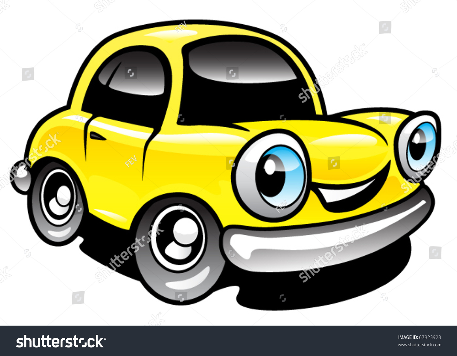Cartoon Car Stock Vector 67823923  Shutterstock