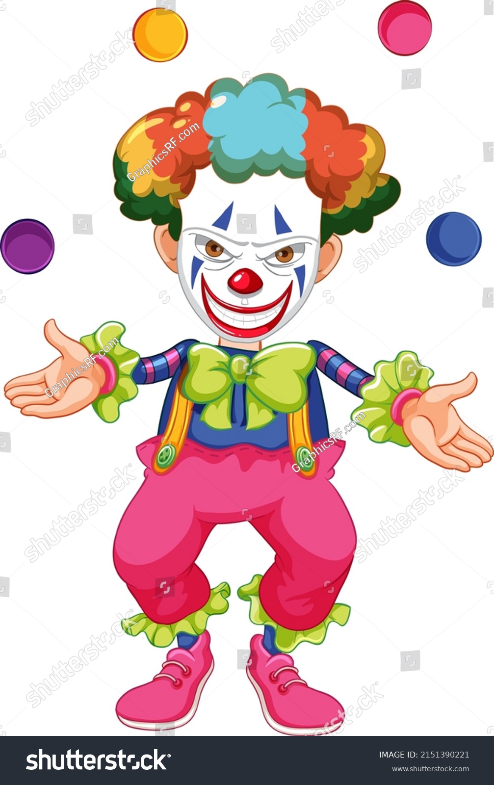 13,584 Clown with balls Images, Stock Photos & Vectors | Shutterstock