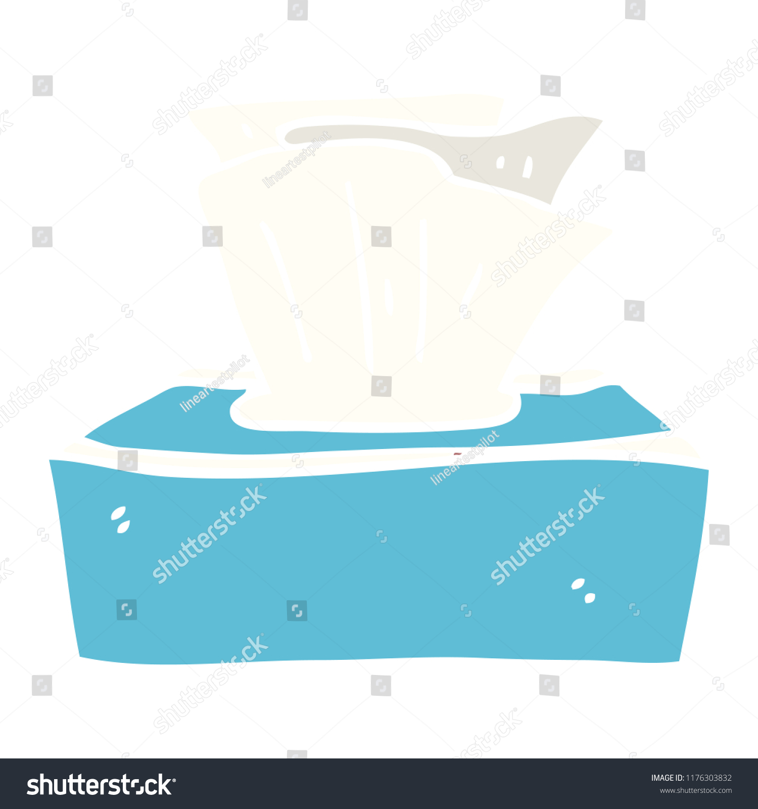 Cartoon Doodle Box Tissues Stock Vector Royalty Free 1176303832 Shutterstock 8372