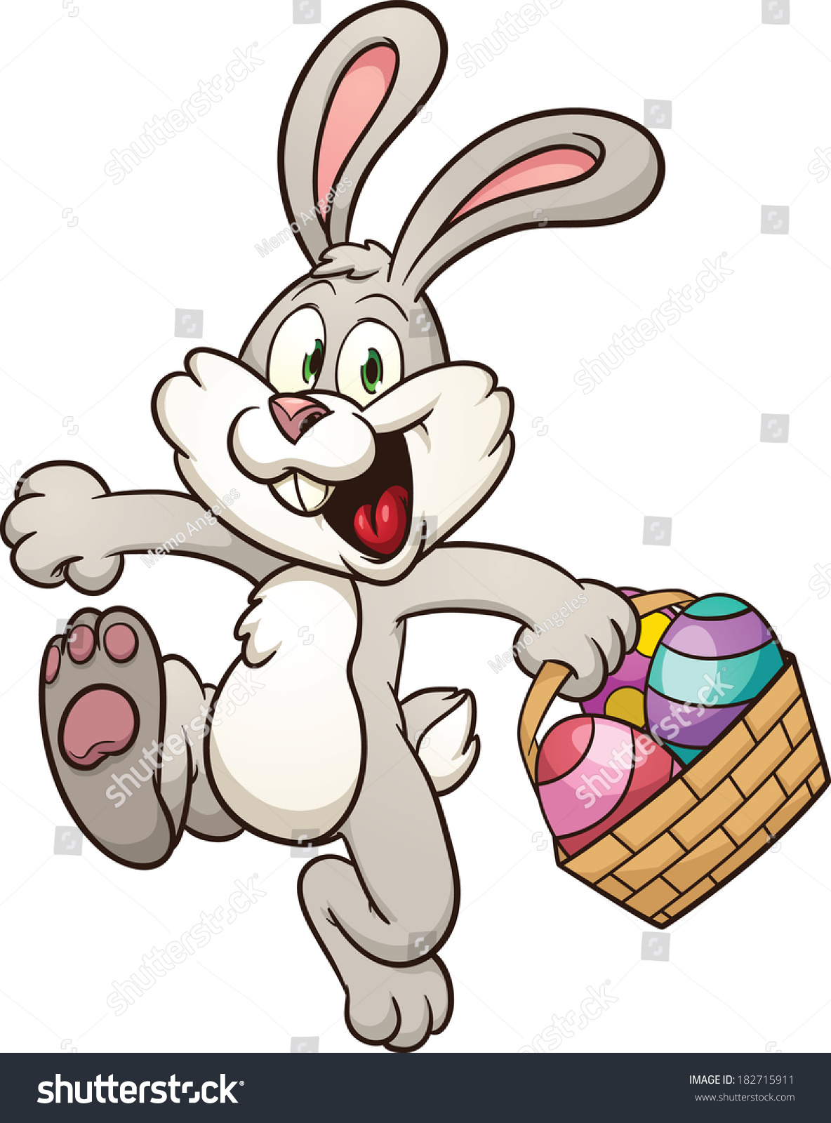 clip art easter eggs and bunny - photo #17