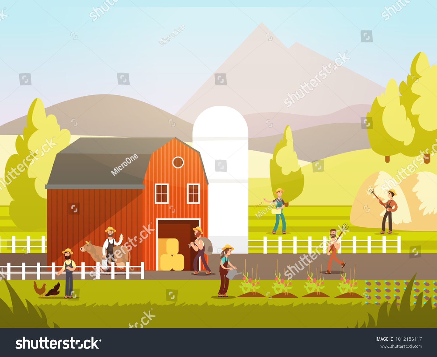 Cartoon Agriculture Images