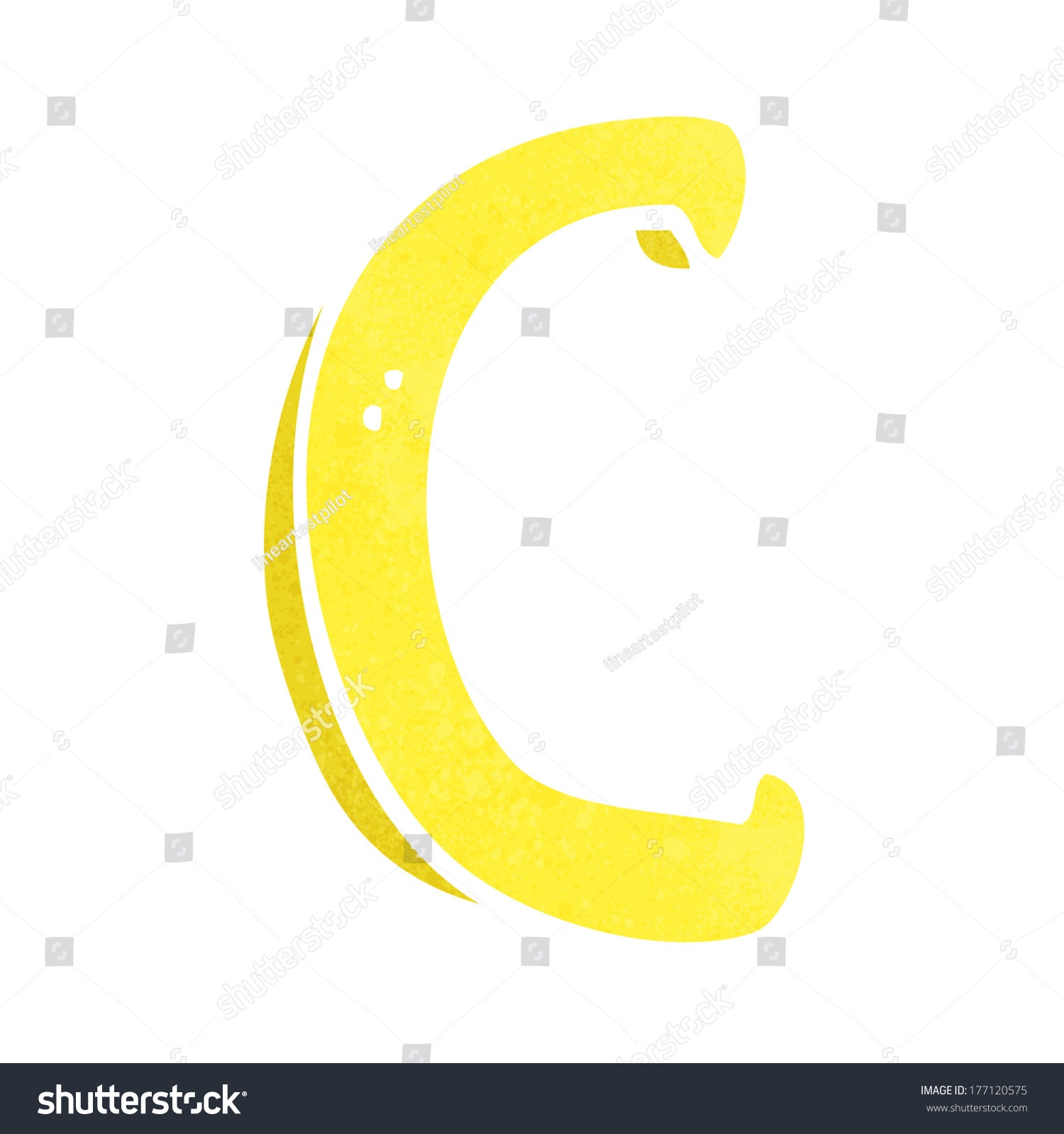 Cartoon Letter C Stock Vector 177120575 - Shutterstock