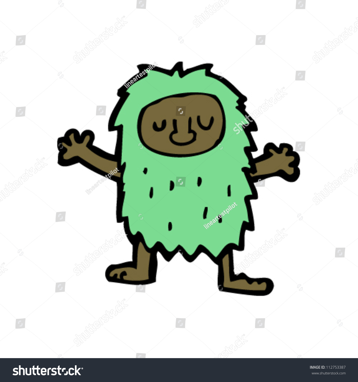 Cartoon Little Goblin Stock Vector (Royalty Free) 112753387 - Shutterstock