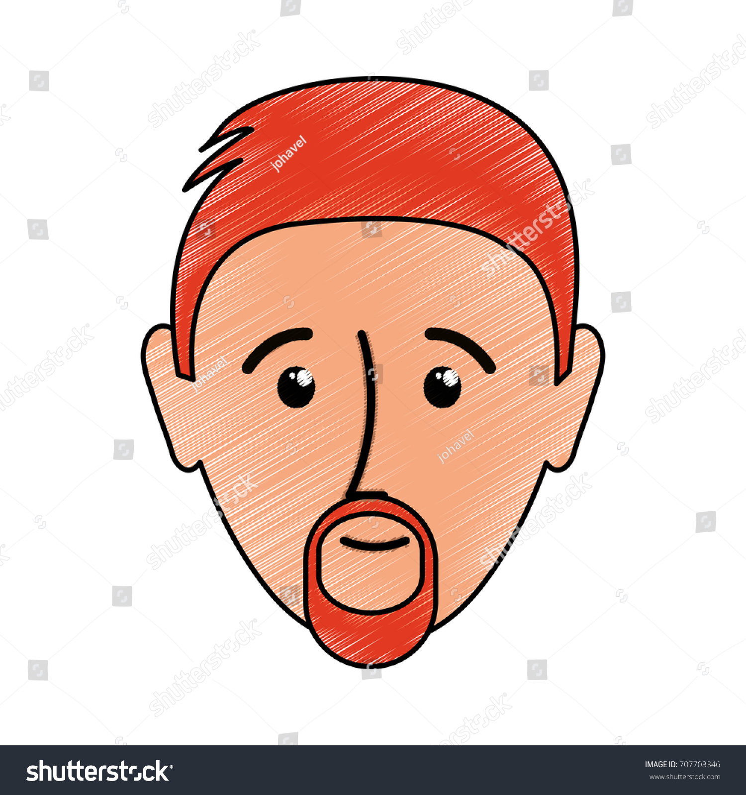 Cartoon Man Icon Stock Vector Royalty Free 707703346 Shutterstock 8248