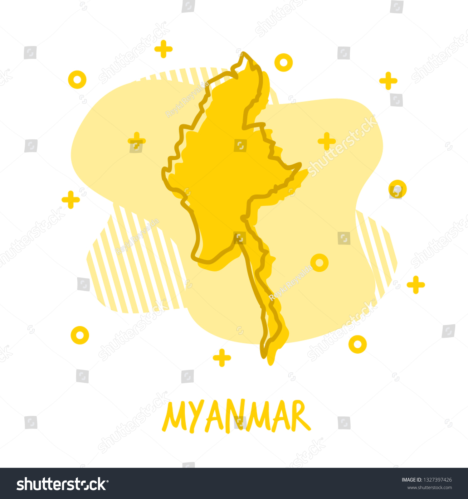 30+ Myanmar Map Cartoon Images Gif