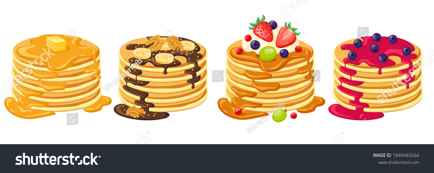 37,493 Pancake Stock Vectors, Images & Vector Art | Shutterstock