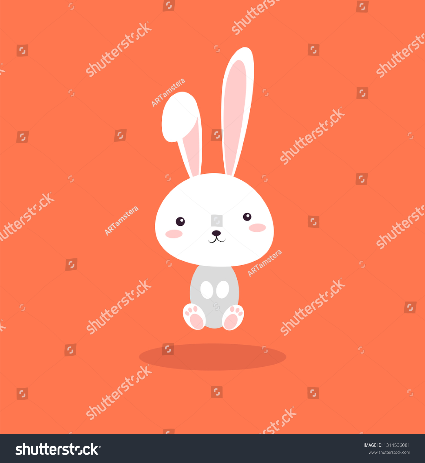 Cartoon Picture Home Pets Domestic Animals Stock Vector (Royalty Free