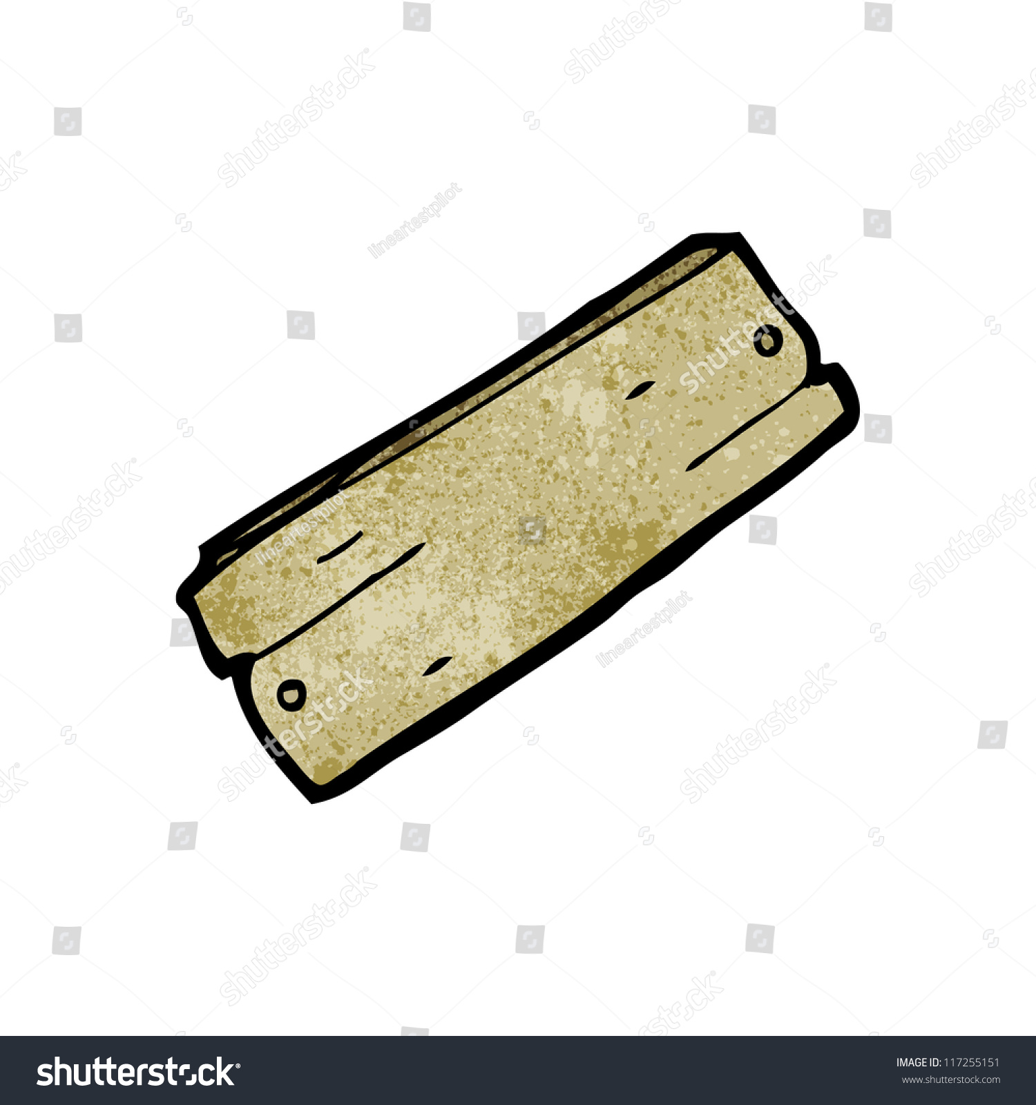 Cartoon Plank Wood Stock Vector (Royalty Free) 117255151 - Shutterstock