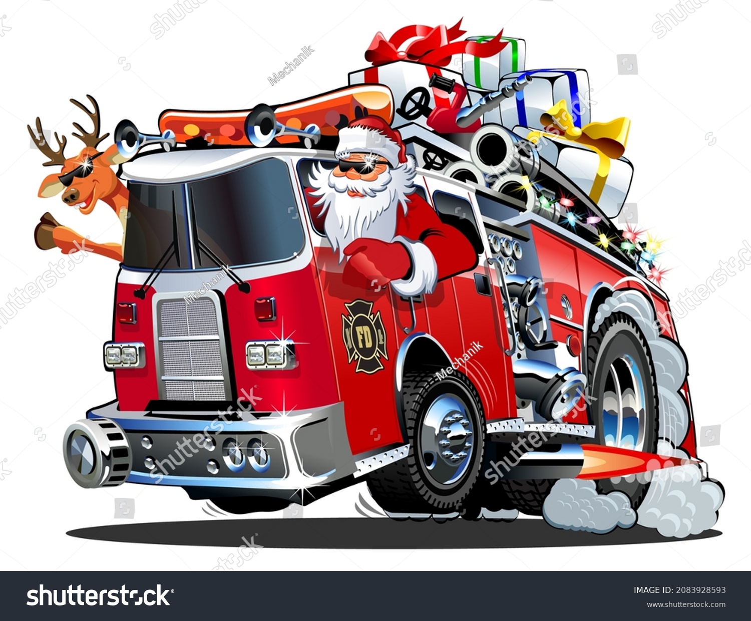 1,915 Santa truck Stock Vectors, Images & Vector Art Shutterstock