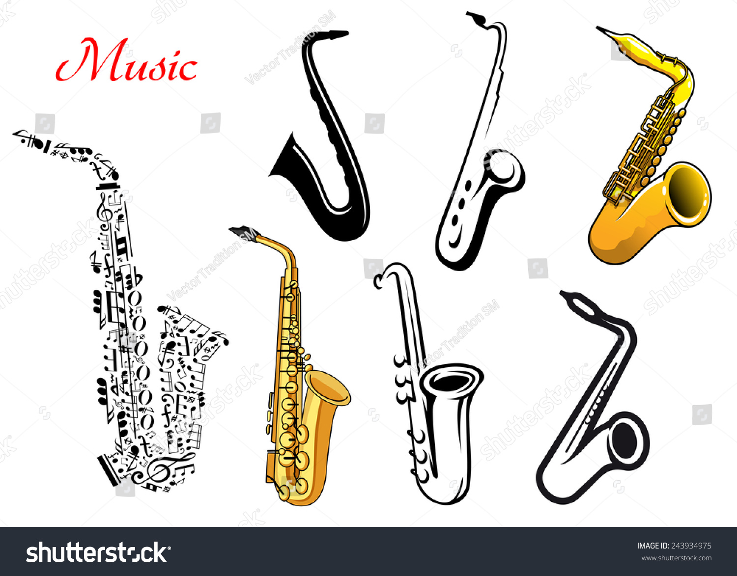 cartoon clipart of musical instruments - photo #30