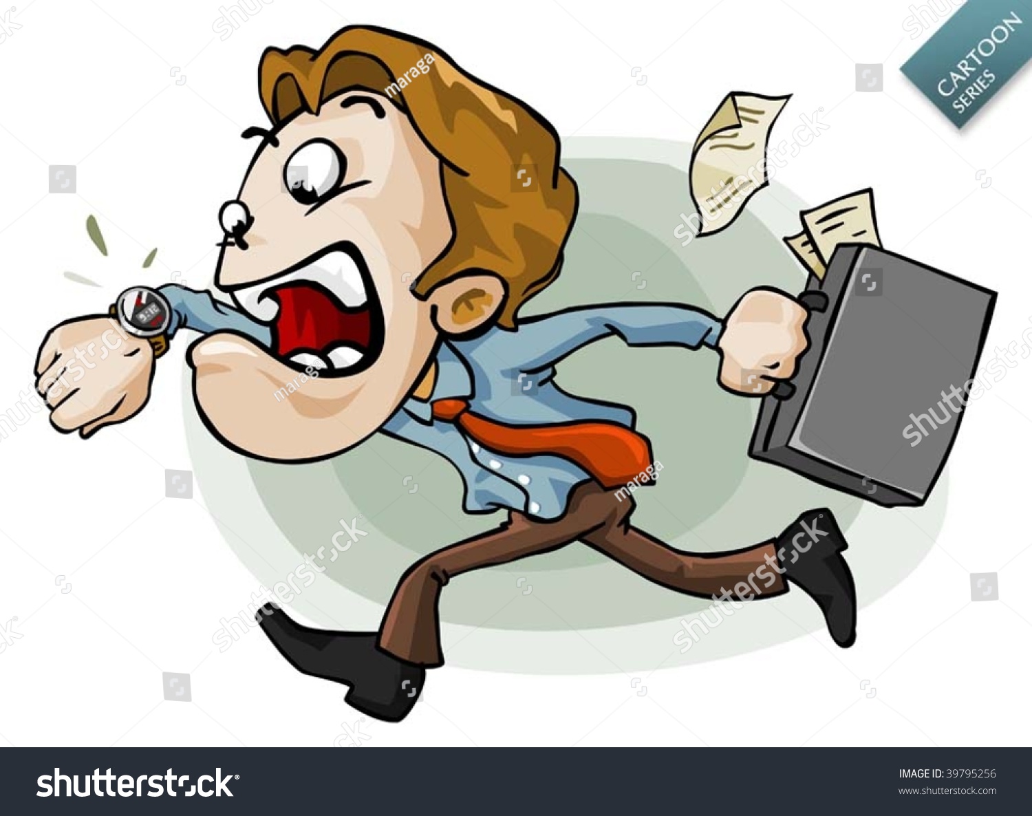 cartoon-series-late-work-stock-vector-39795256-shutterstock