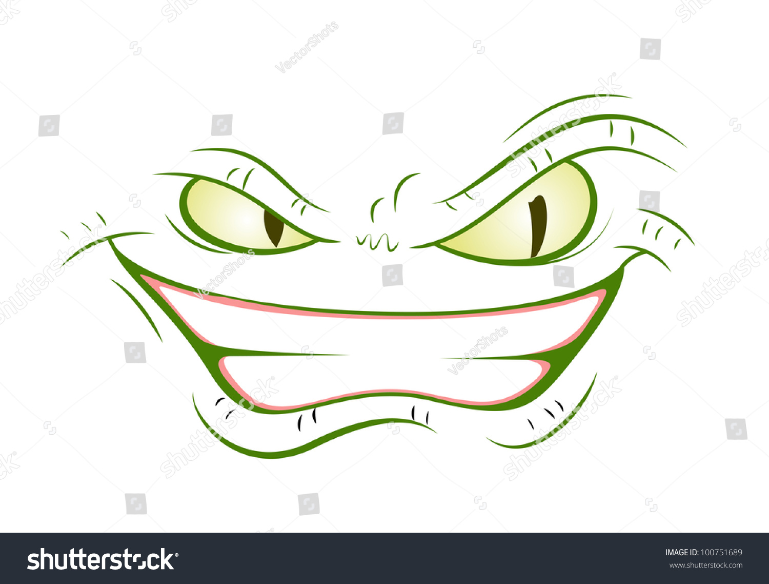 Cartoon Snake Eye Stock Vector 100751689 Shutterstock