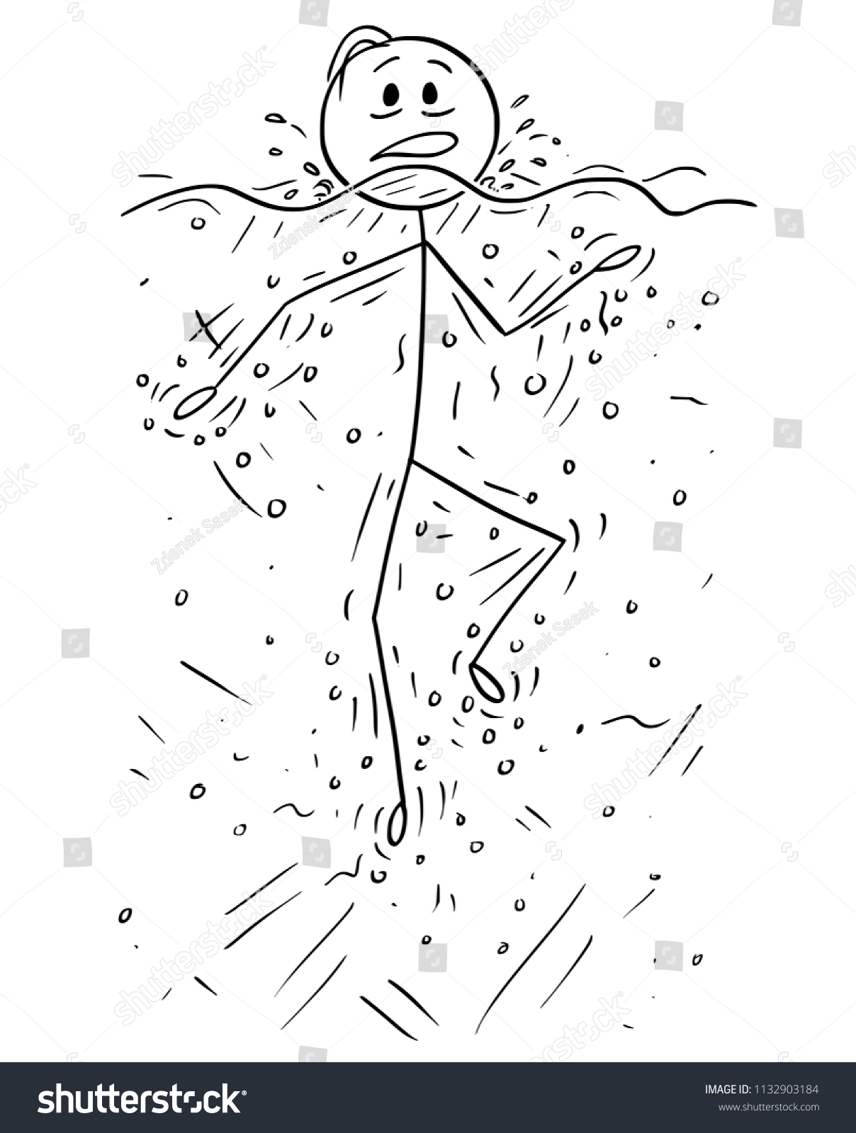 12 Tired swimmer cartoon Images, Stock Photos & Vectors | Shutterstock