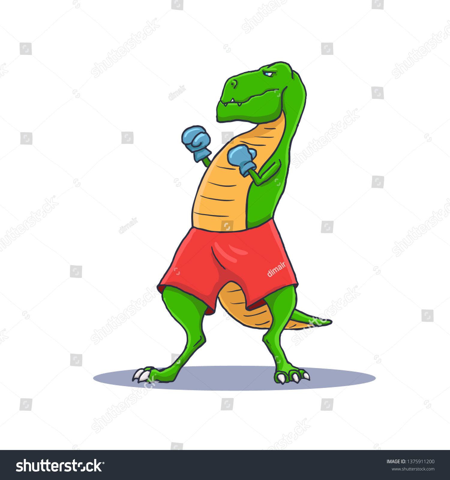 stock-vector-cartoon-t-rex-dinosaur-boxing-with-gloves-tyrannosaurus-vector-illustration-1375911200.jpg