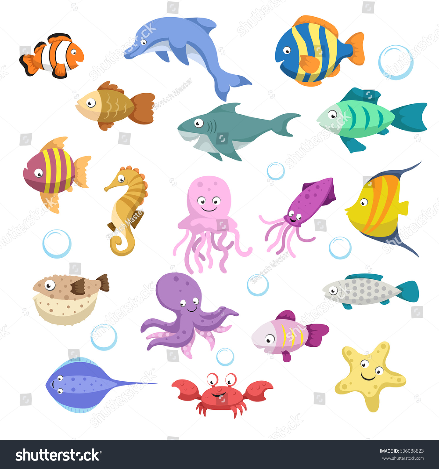 414,405 Cartoon fish Stock Illustrations, Images & Vectors | Shutterstock