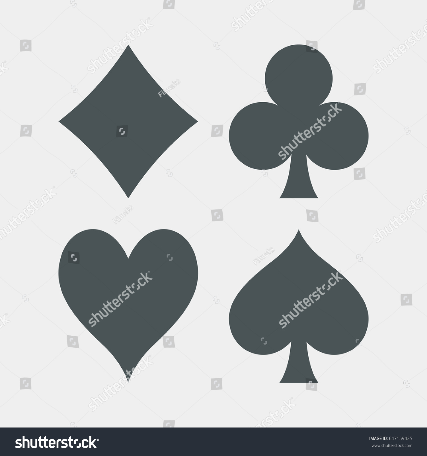 SVG of Casino Poker cards game quality vector illustration cut svg