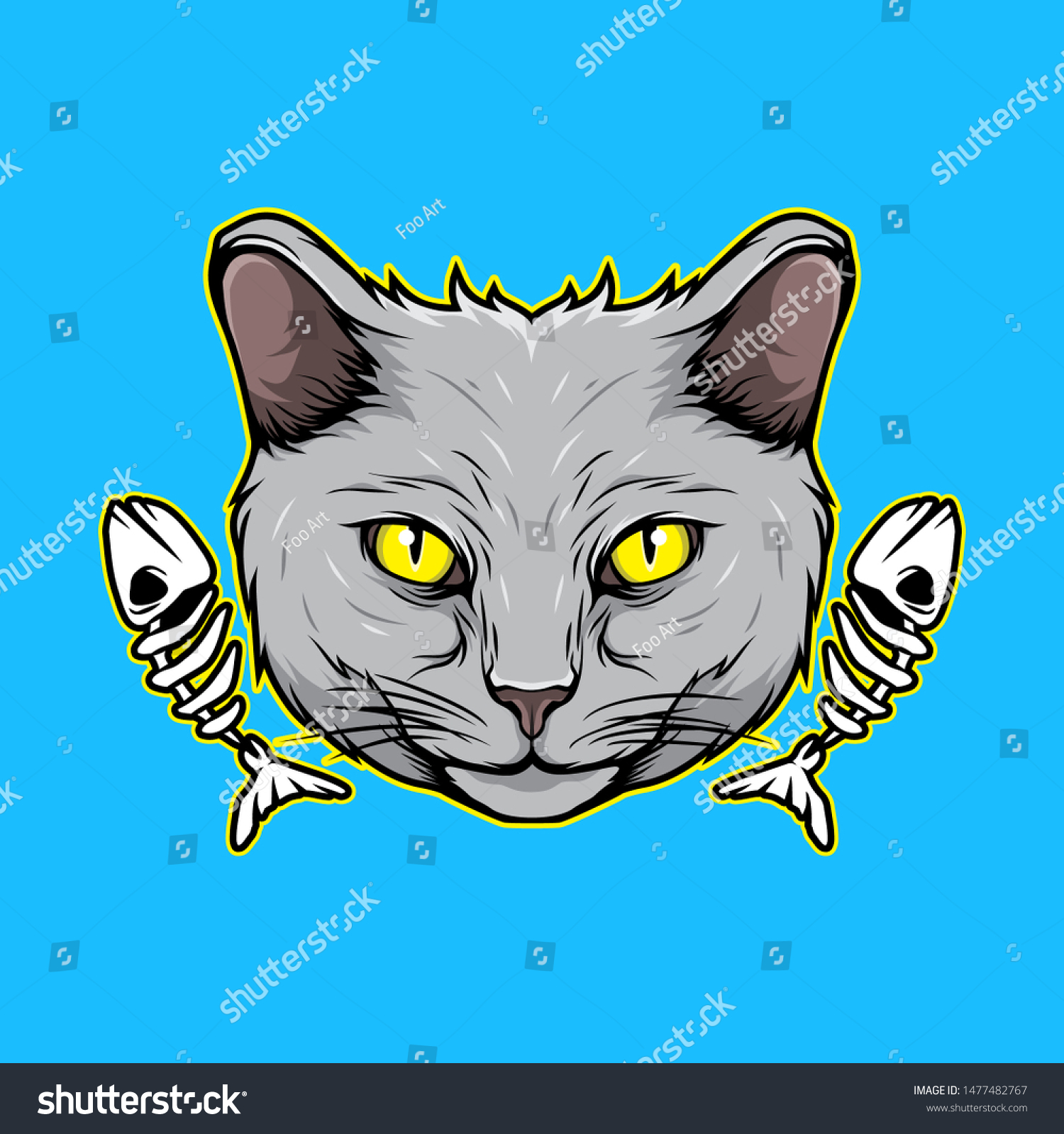 fish with cat head