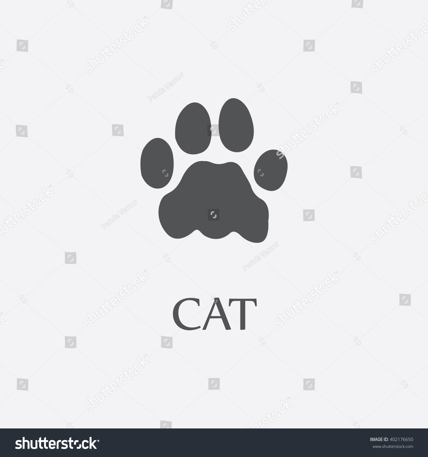 SVG of Cat paw. svg