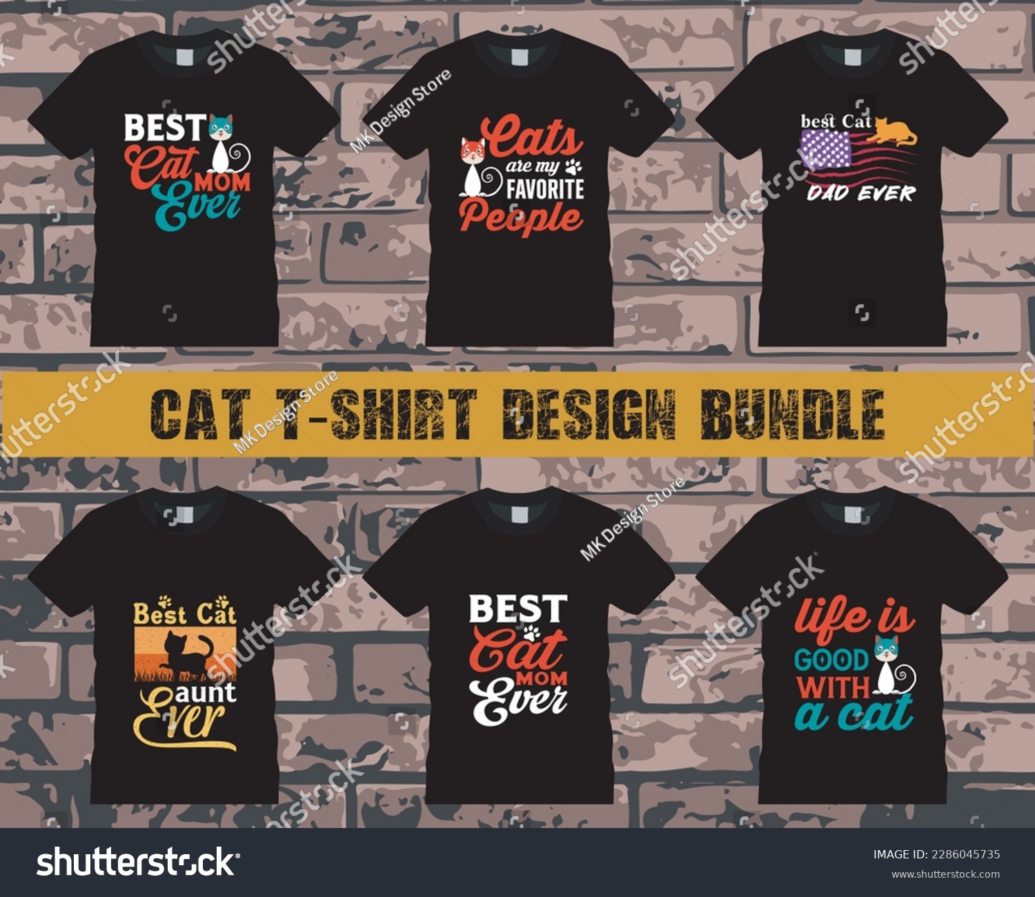 SVG of Cat svg bundle, cat mom svg,Cat T-shirt svg , crazy cat lady svg , cat t shirt design bundle svg