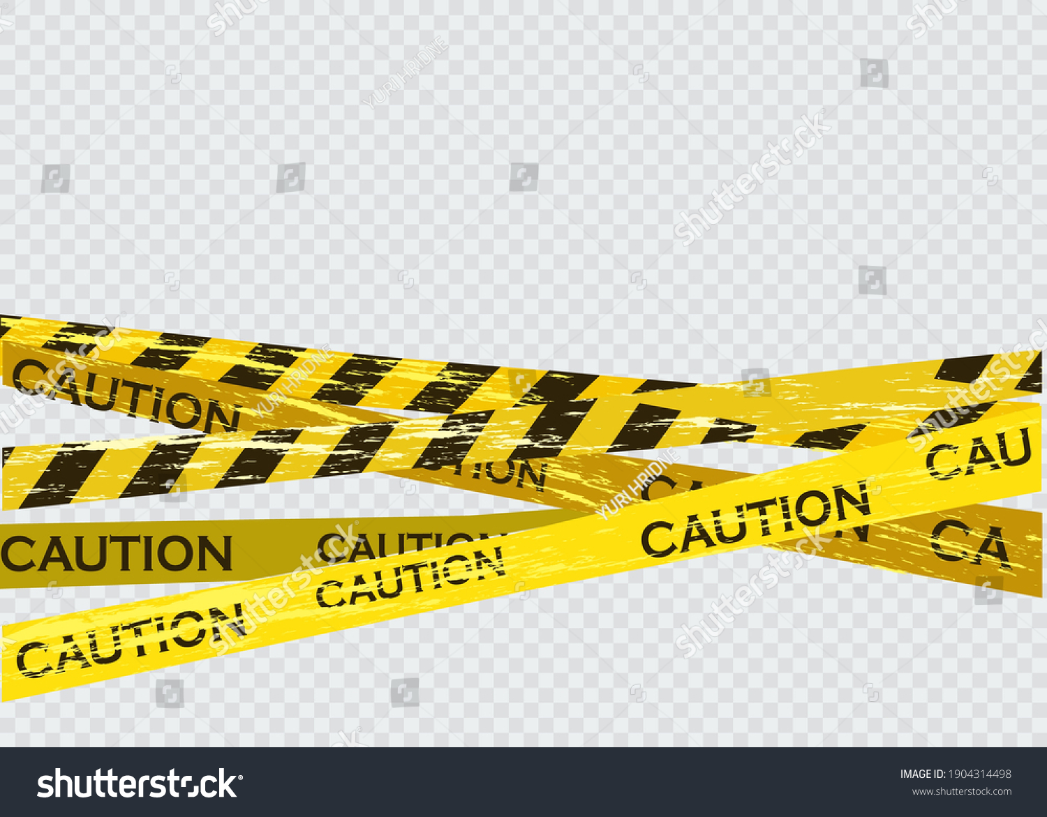 SVG of Caution lines isolated. Warning tapes. Danger signs. svg