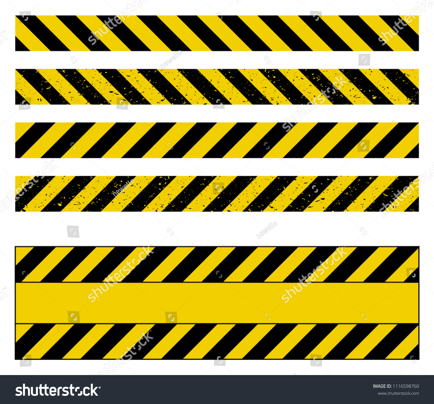 SVG of caution tape grunge set vector design isolated on white svg