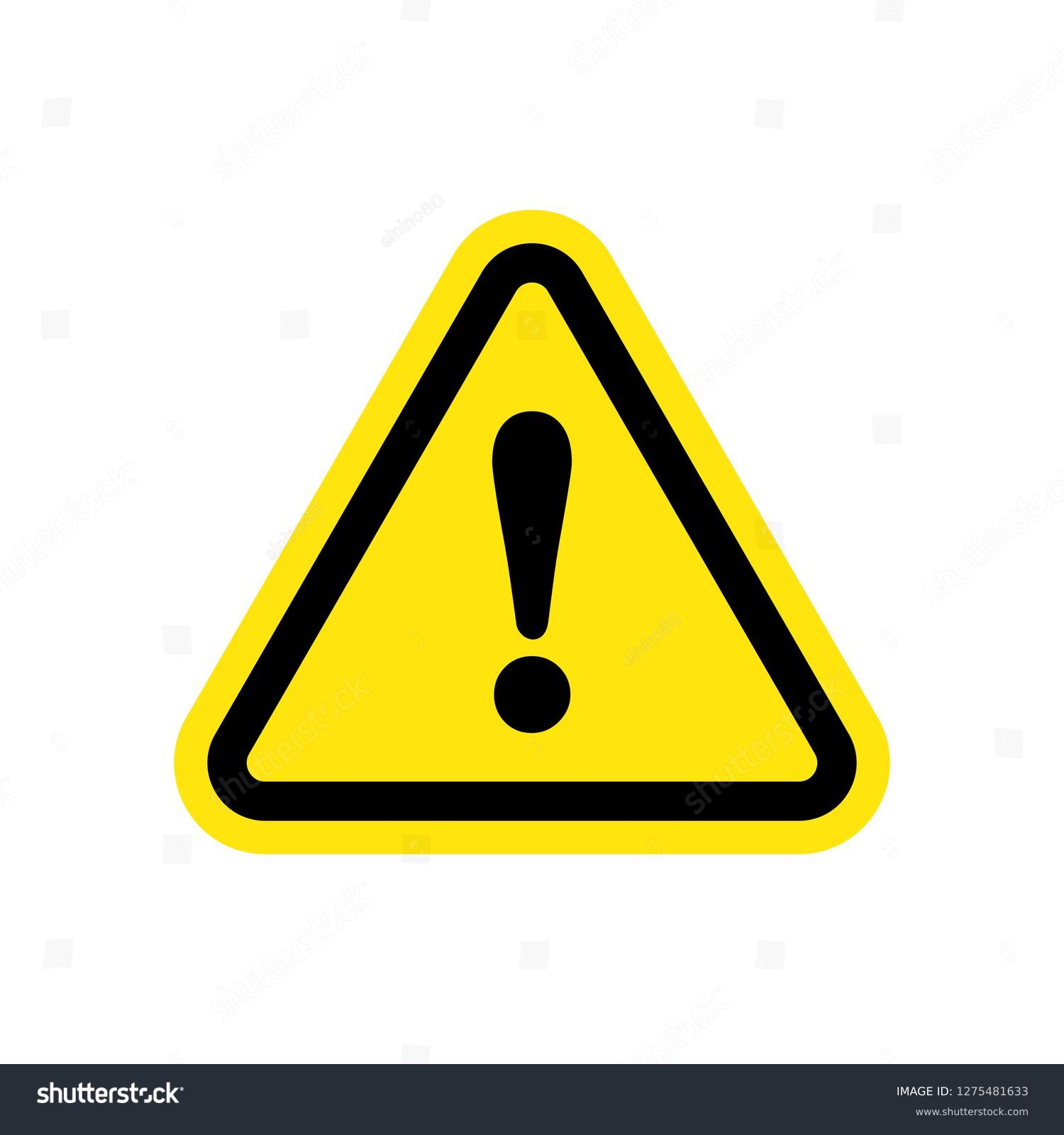 144,683 Yellow warning icon Images, Stock Photos & Vectors | Shutterstock