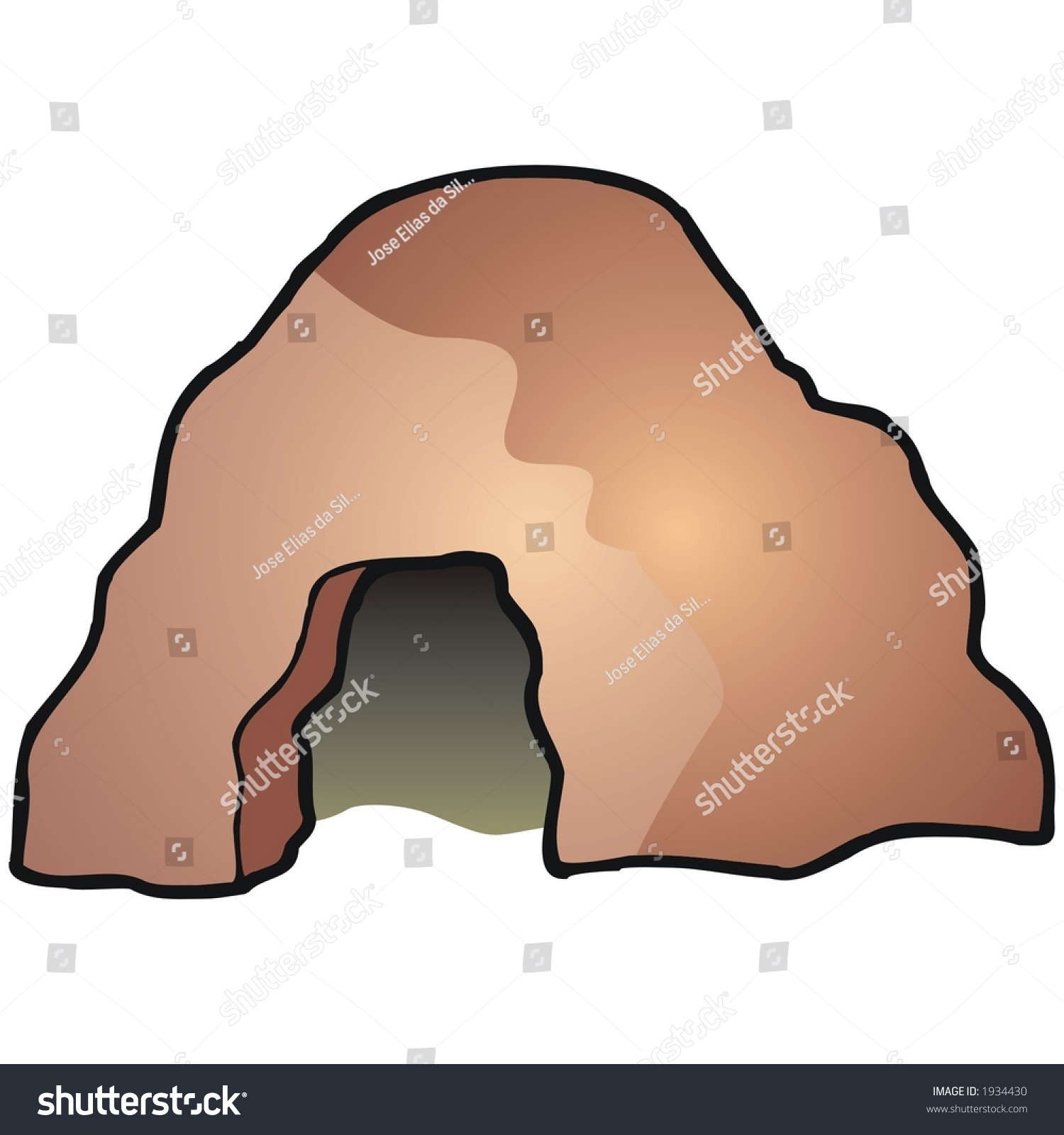 Cave Stock Vector (Royalty Free) 1934430 - Shutterstock