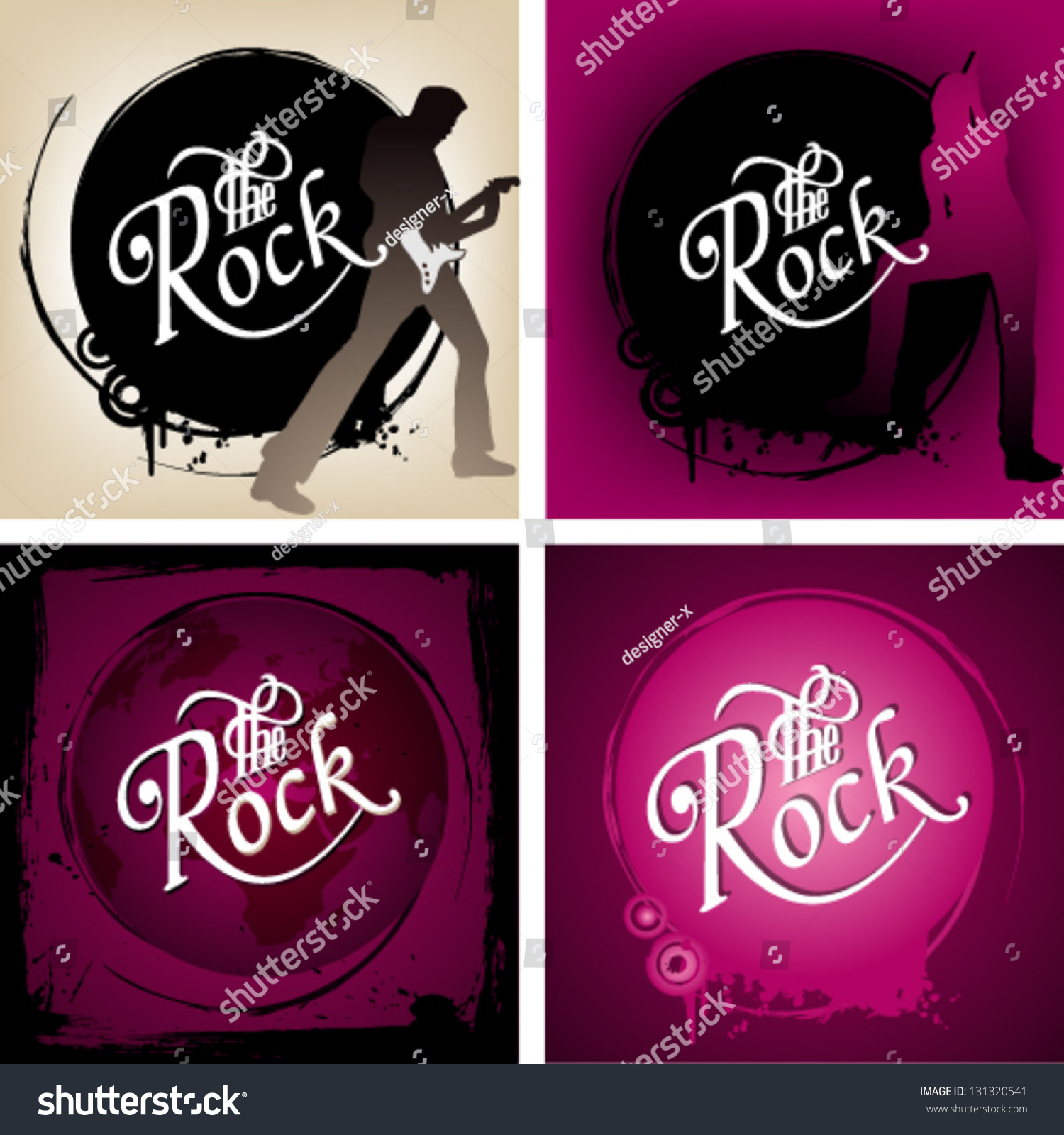 Cd Cover Designs Color Rack Stock Vector Royalty Free
