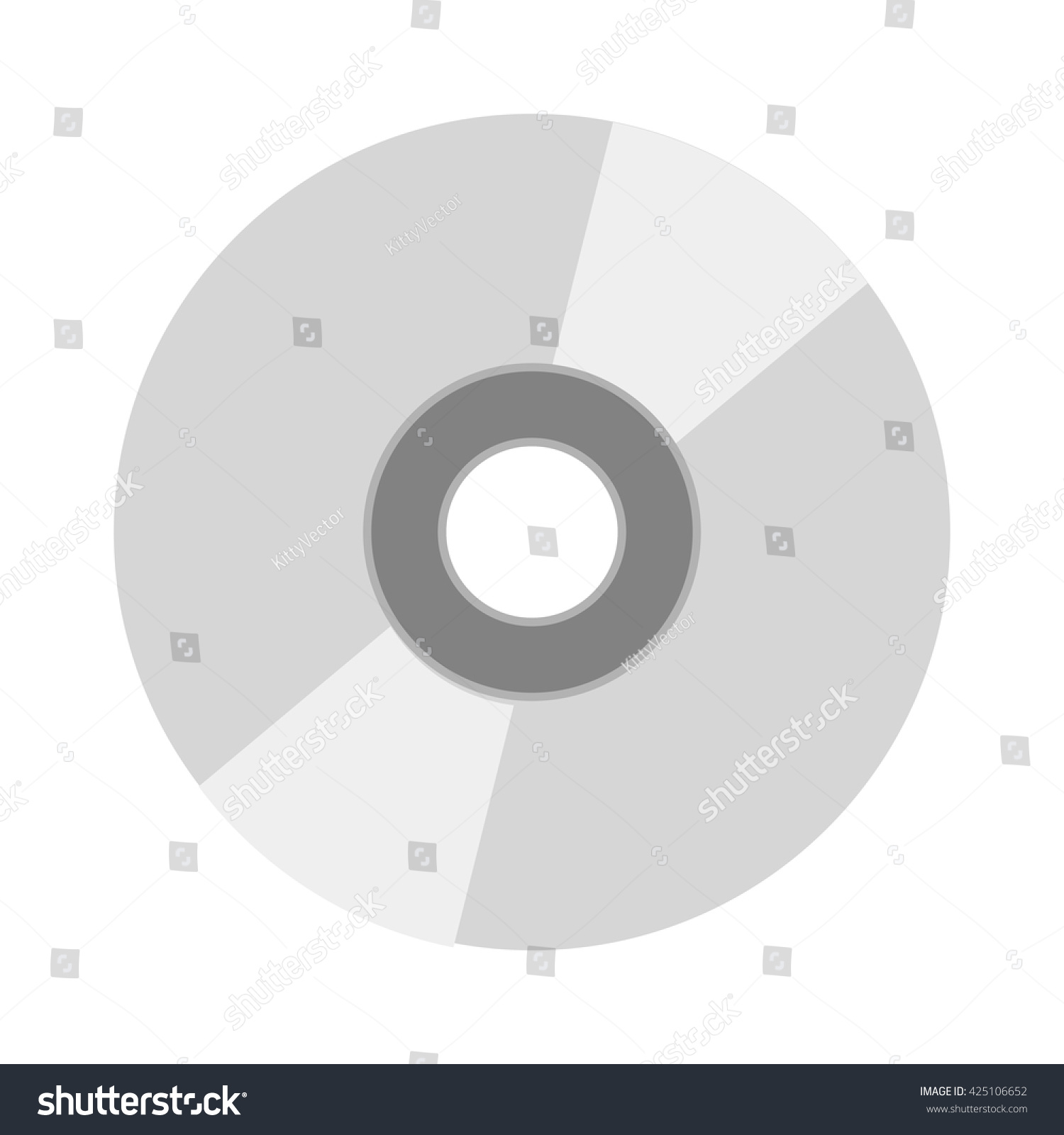 Cd Vector Illustration Stock Vector (Royalty Free) 425106652 | Shutterstock