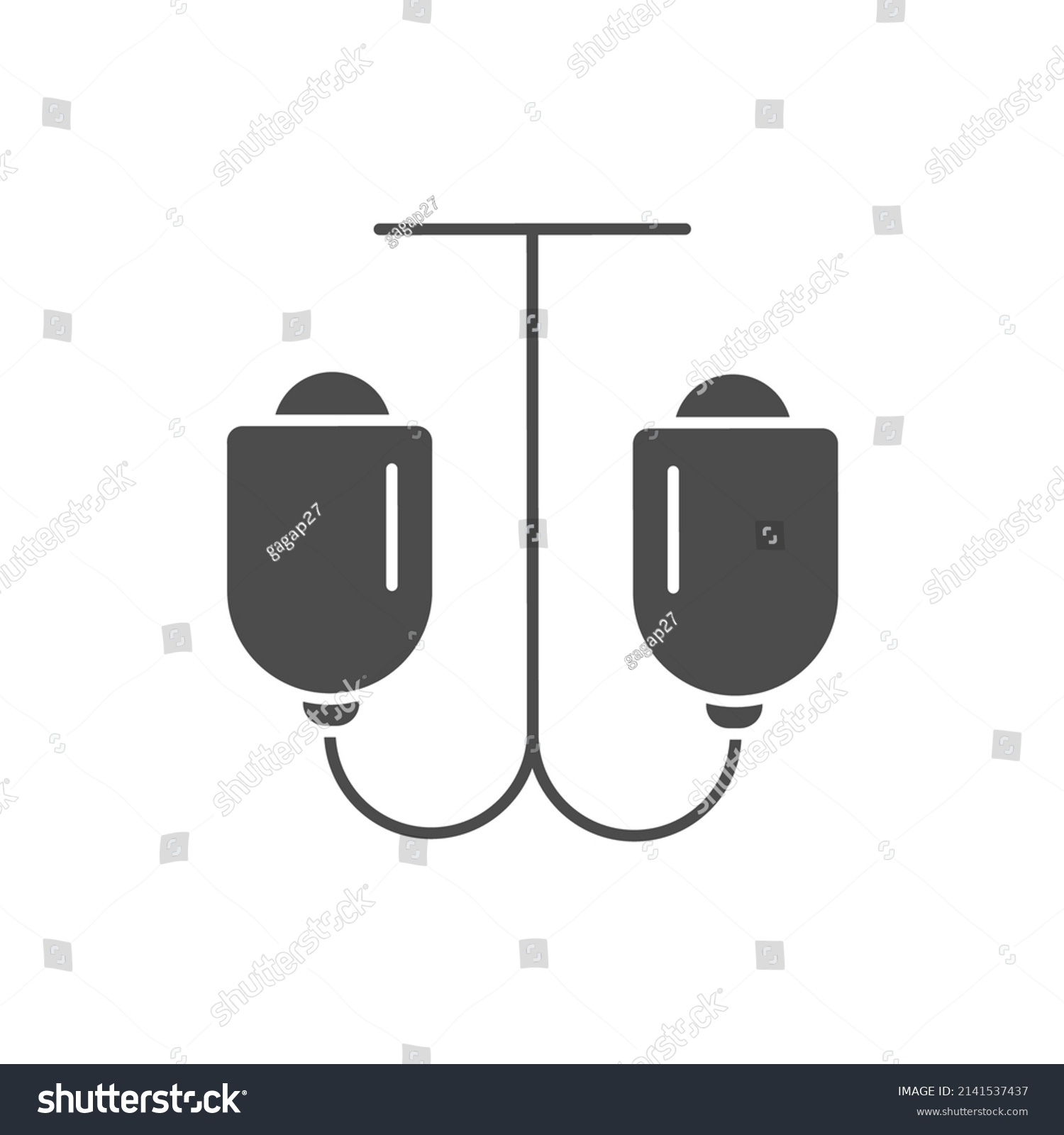 Ceiling Lamp Icons Symbol Vector Elements Stock Vector (Royalty Free ...