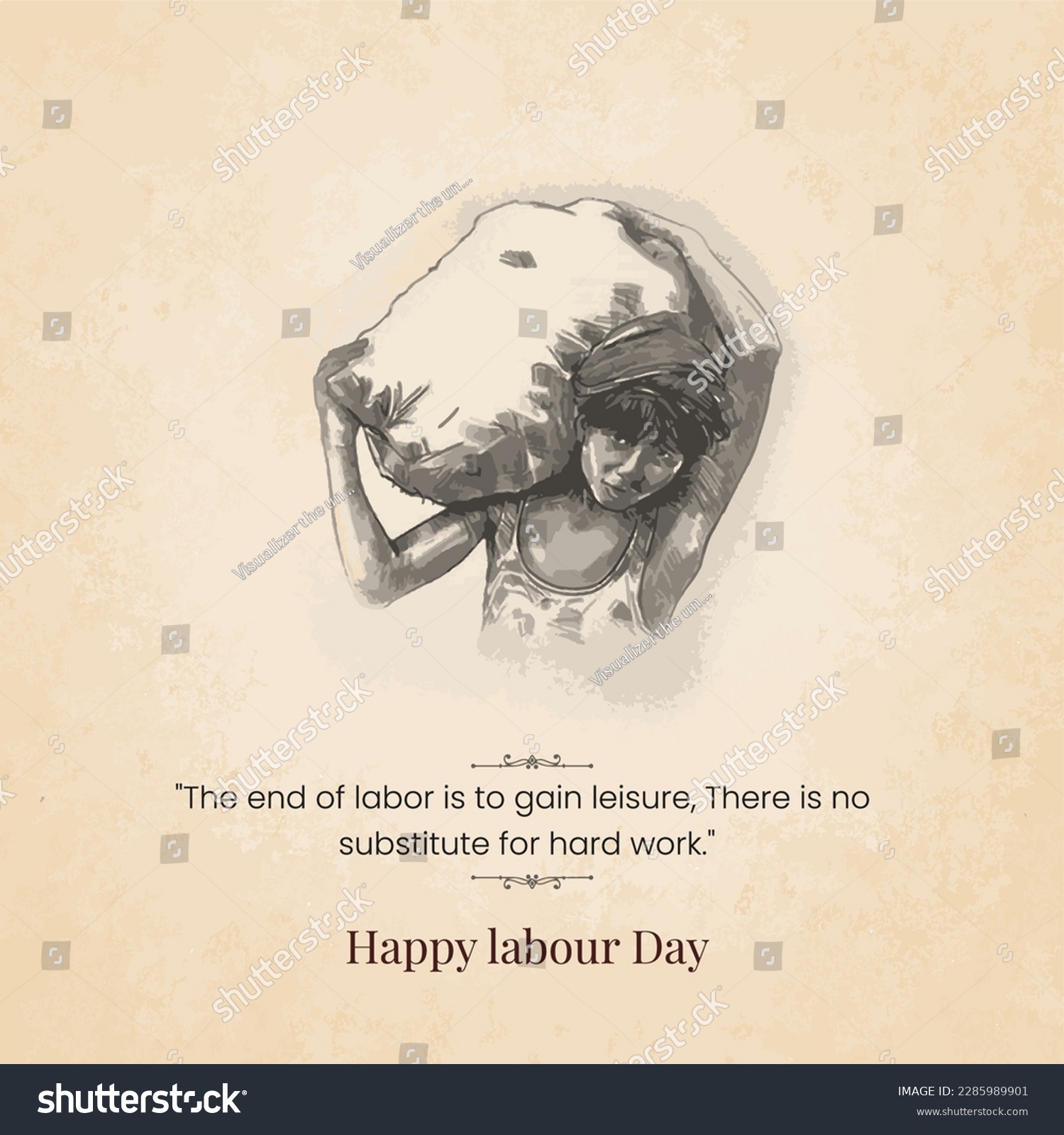 SVG of celebrating a Labour or labor day 1st May, child labor svg