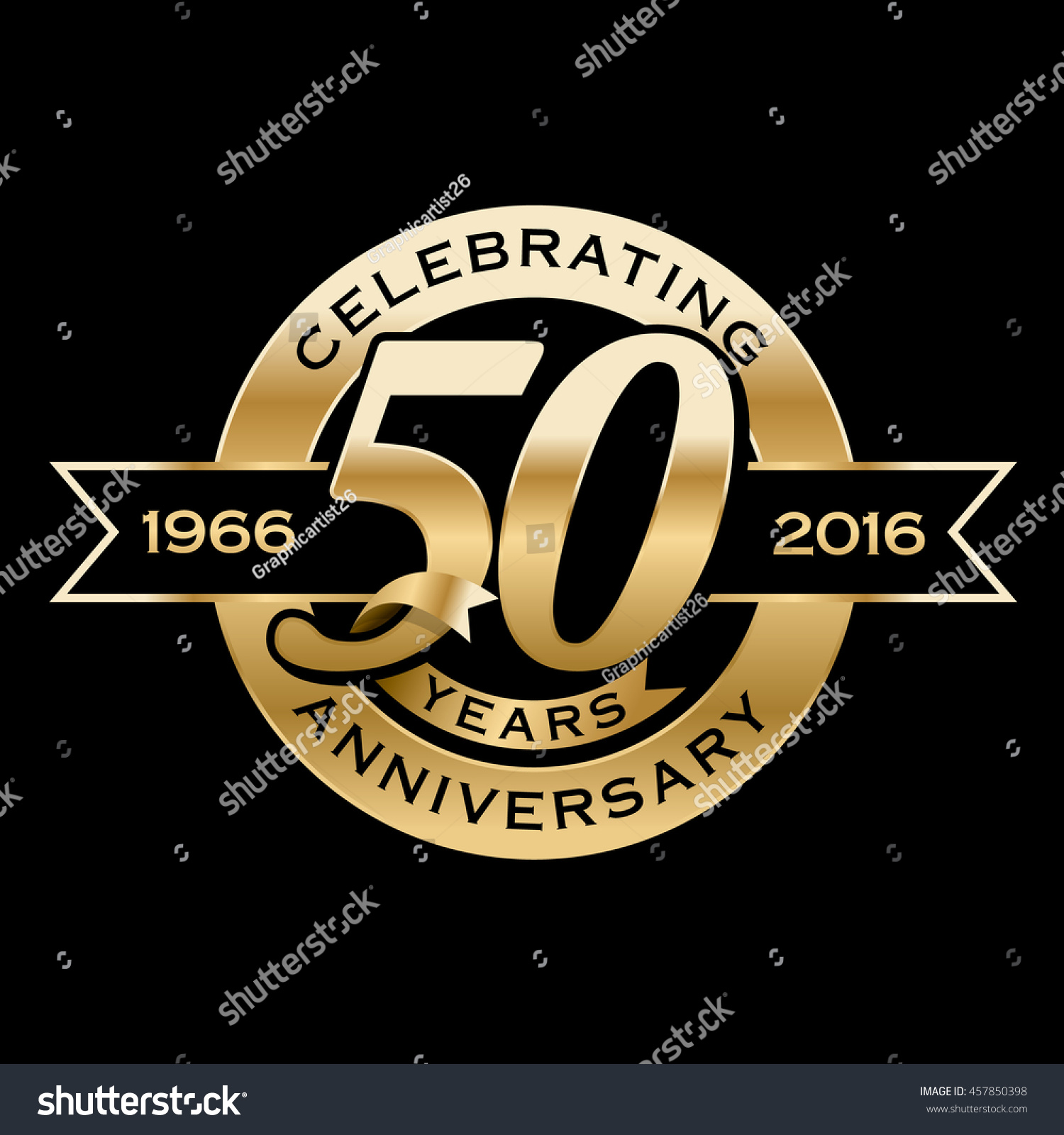 SVG of Celebrating 50th Years Anniversary svg
