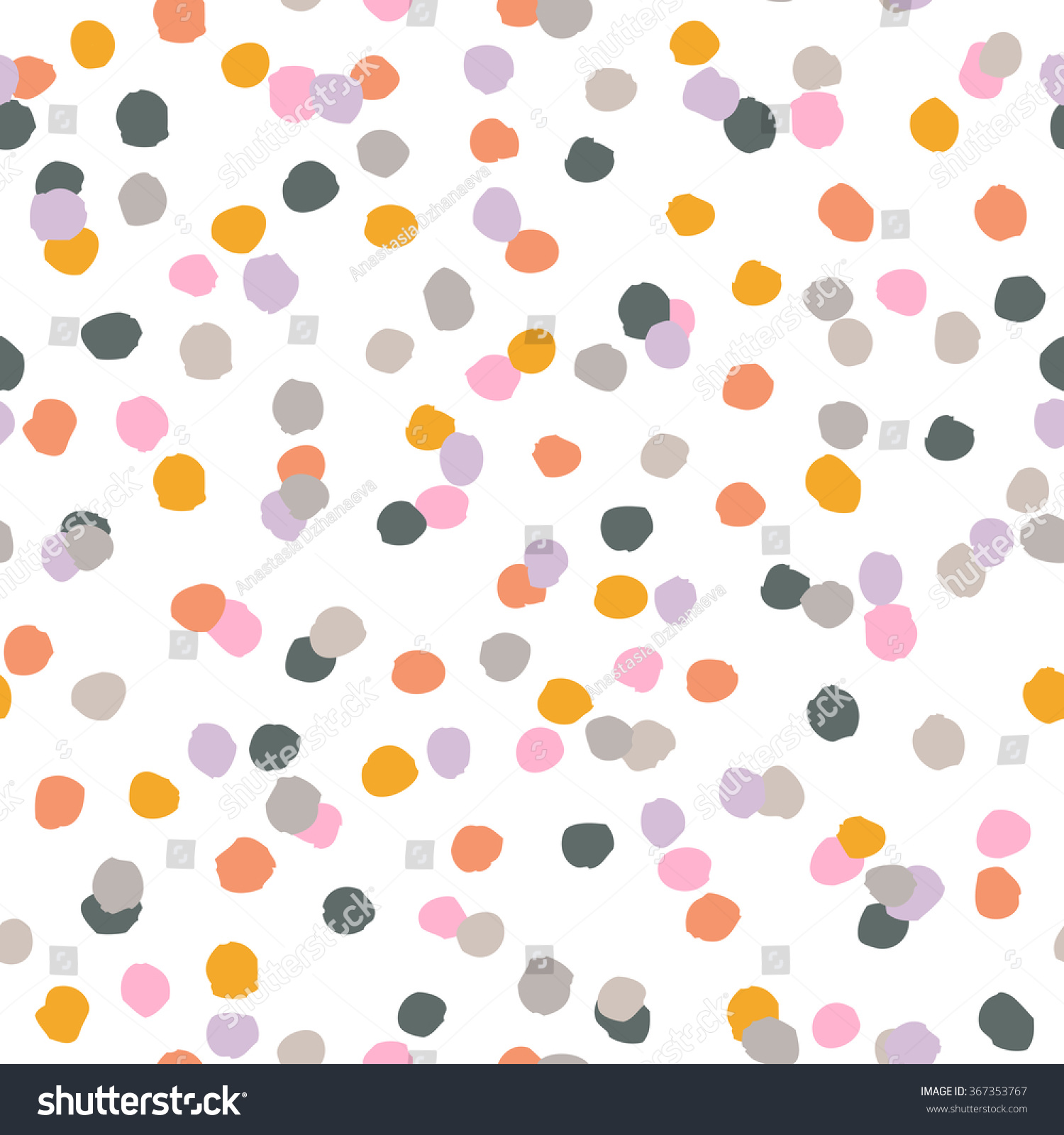 Celebration Confetti Seamless Pattern. Colorful Confetti Texture For ...