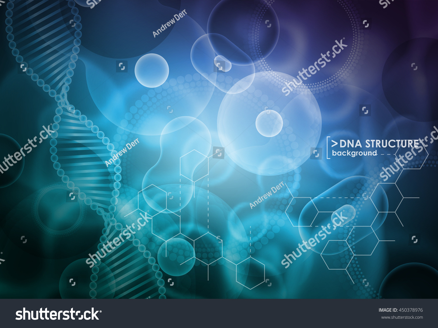 Cell Dna Background Molecular Research 스톡 벡터(로열티 프리) 450378976 ...