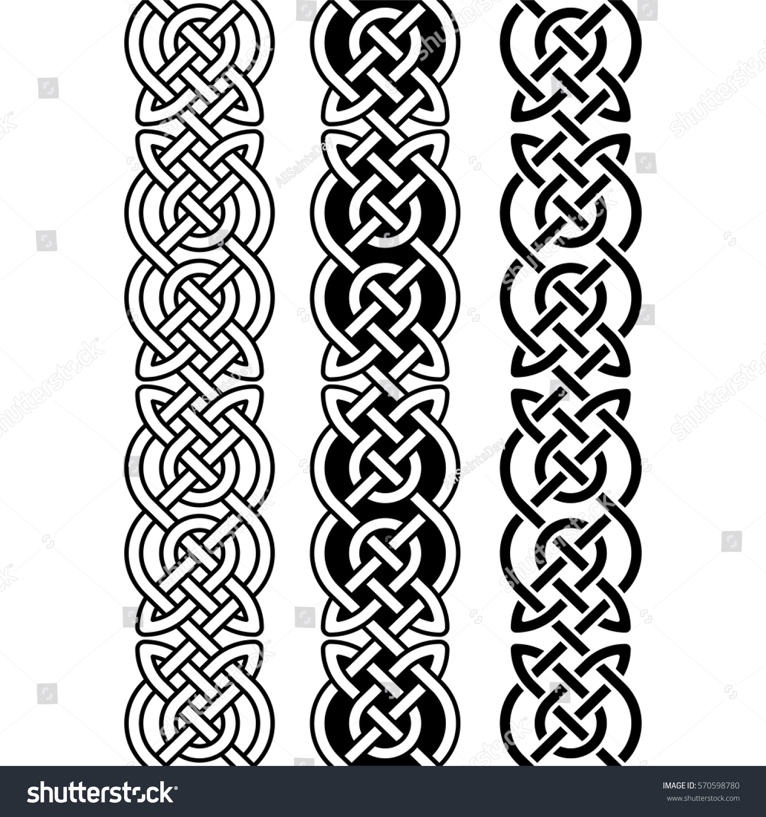 Celtic Pattern Element Scandinavian Celtic Ornament Stock ...