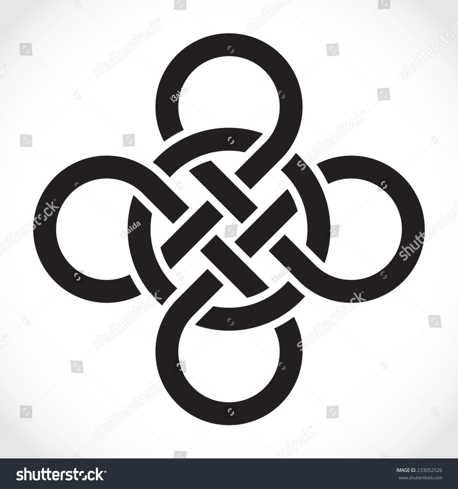 Celtic Symbol Illustration Stock Vector 233052526 - Shutterstock