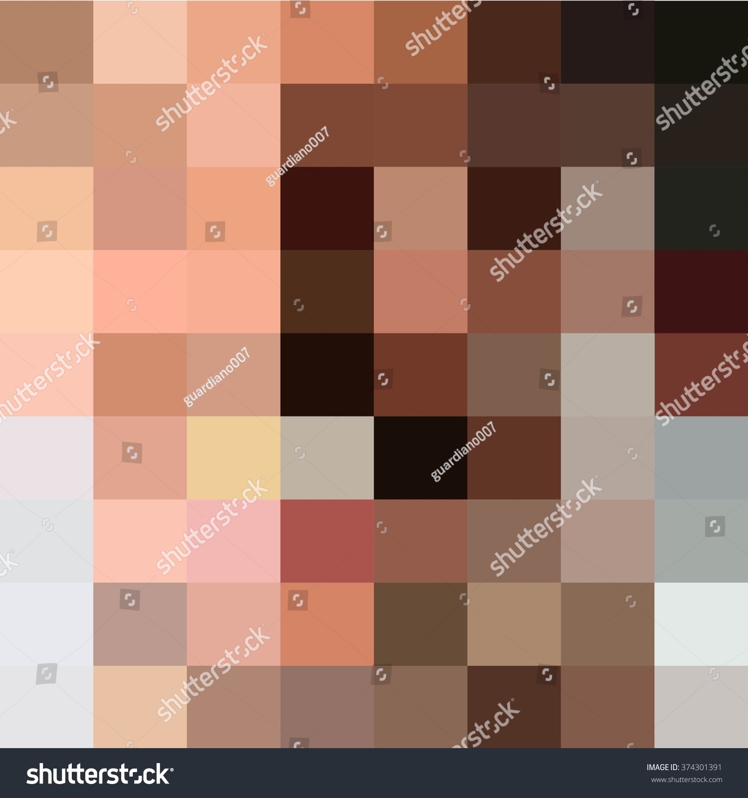 Censored Blur Background Stock Vector Royalty Free