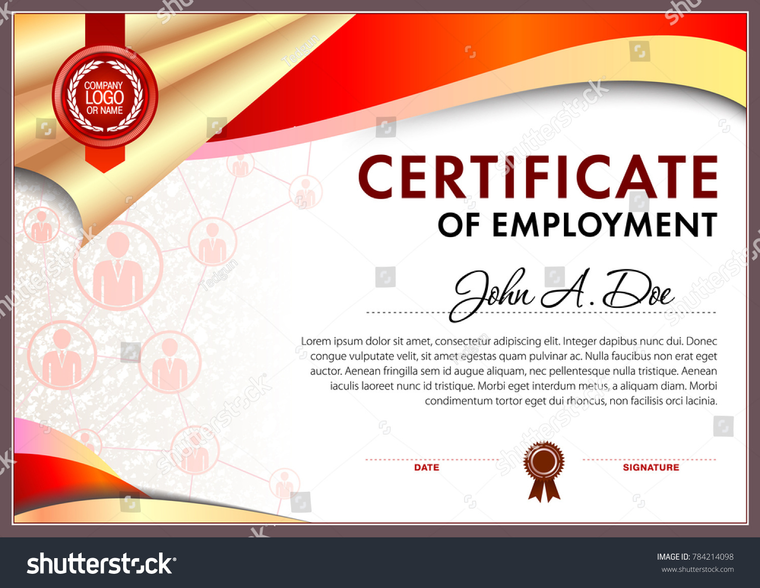 Suchen Sie nach Certificate Employment Blank Template Within Certificate Of Employment Template